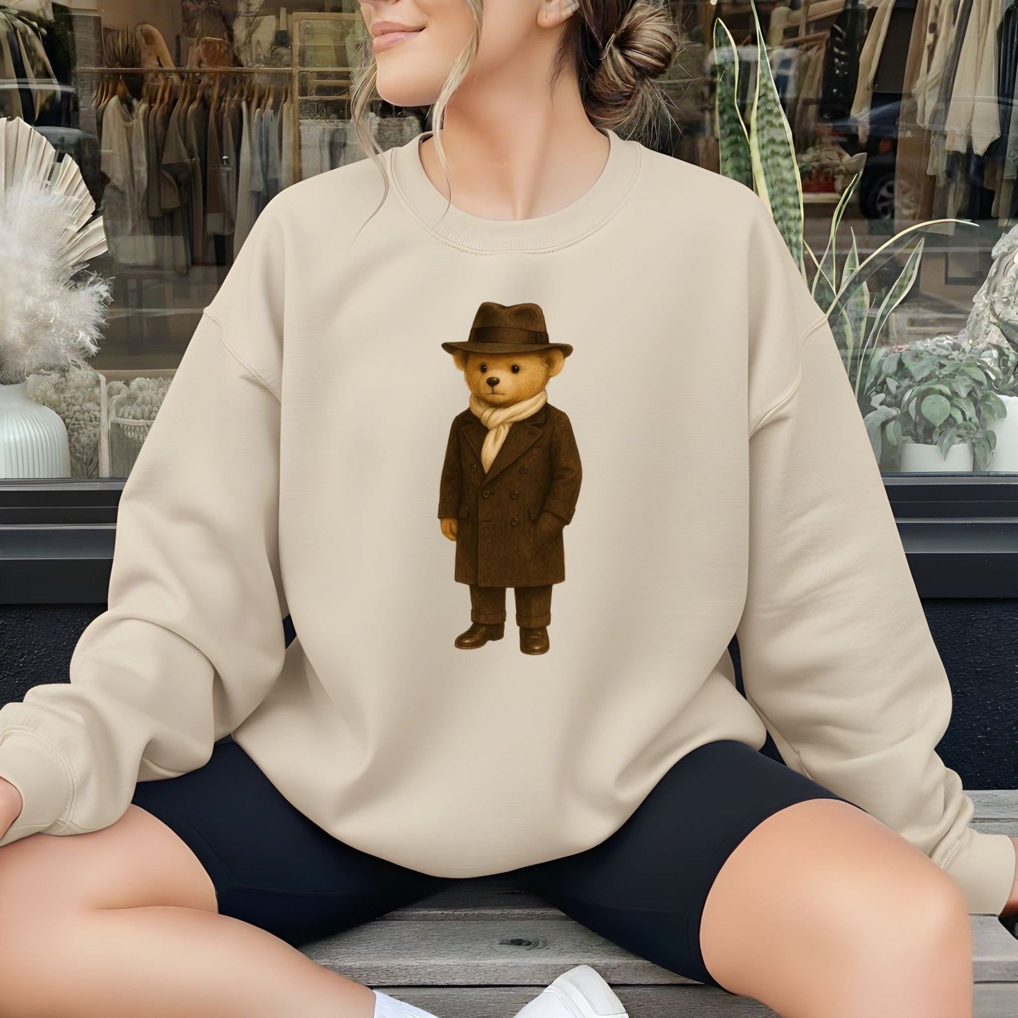 Gentleman Teddy Sweatshirt - Craig Michael Design