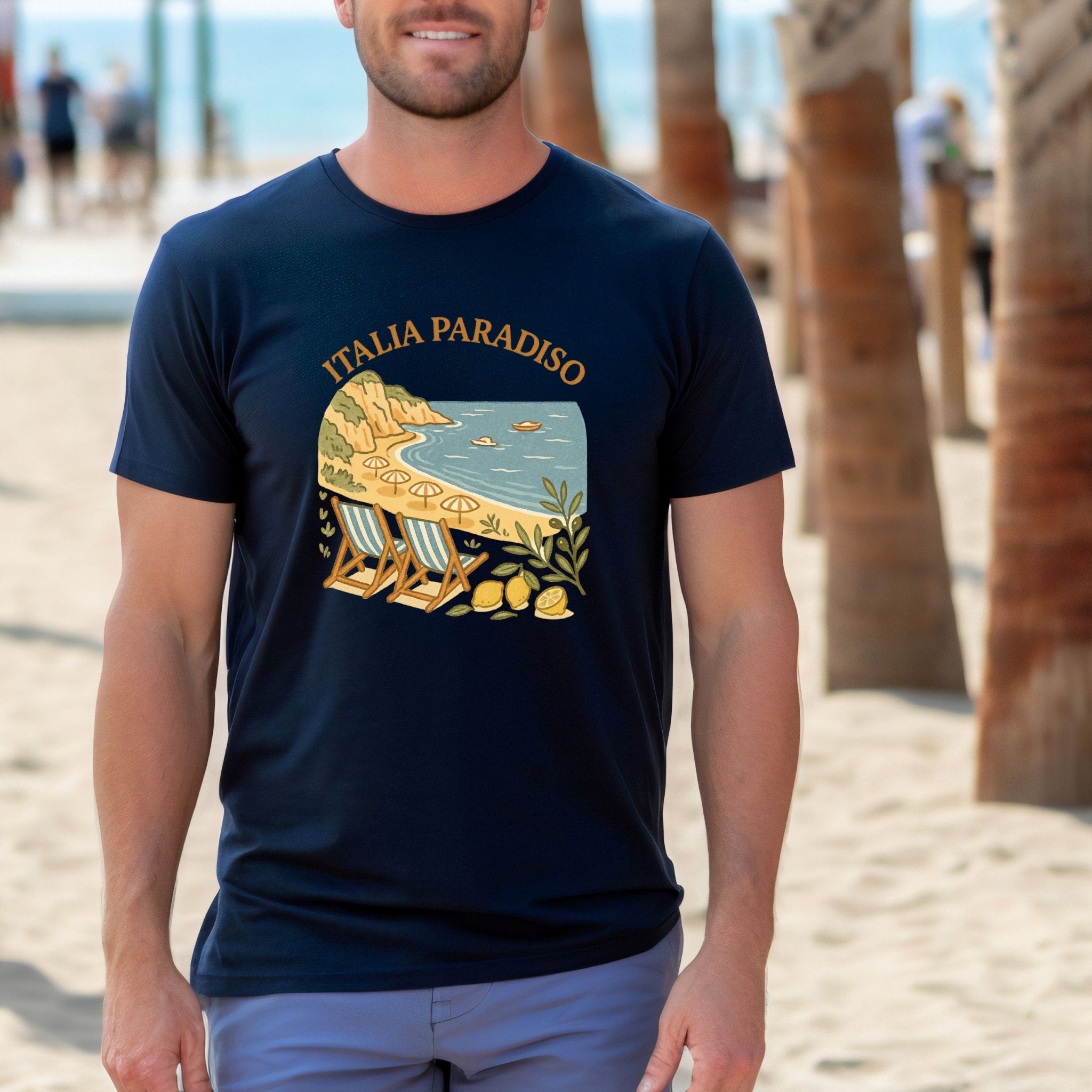 Italia Paradiso T-Shirt – A Little Piece of the Italian Coastline - Craig Michael Design