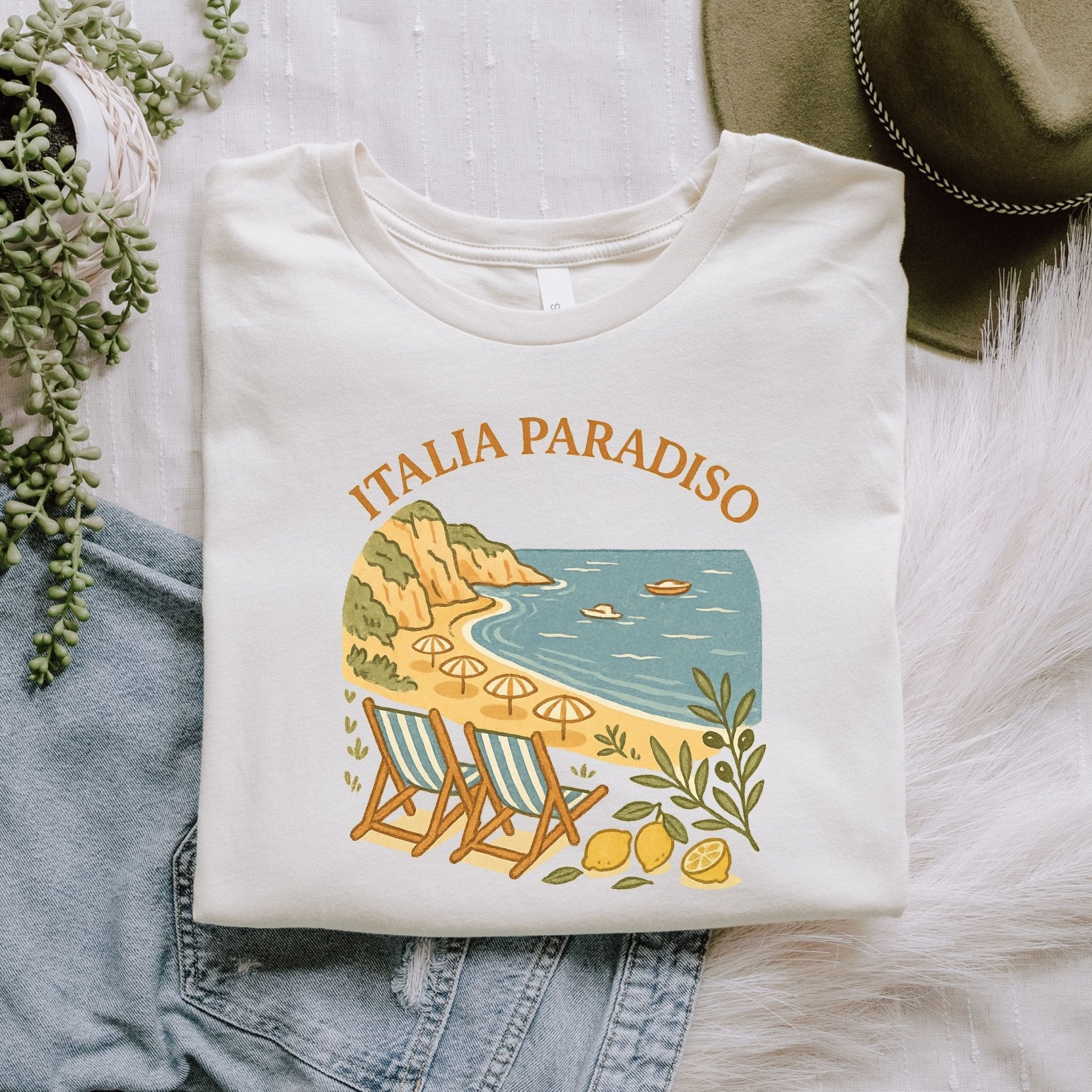 Italia Paradiso T-Shirt – A Little Piece of the Italian Coastline - Craig Michael Design