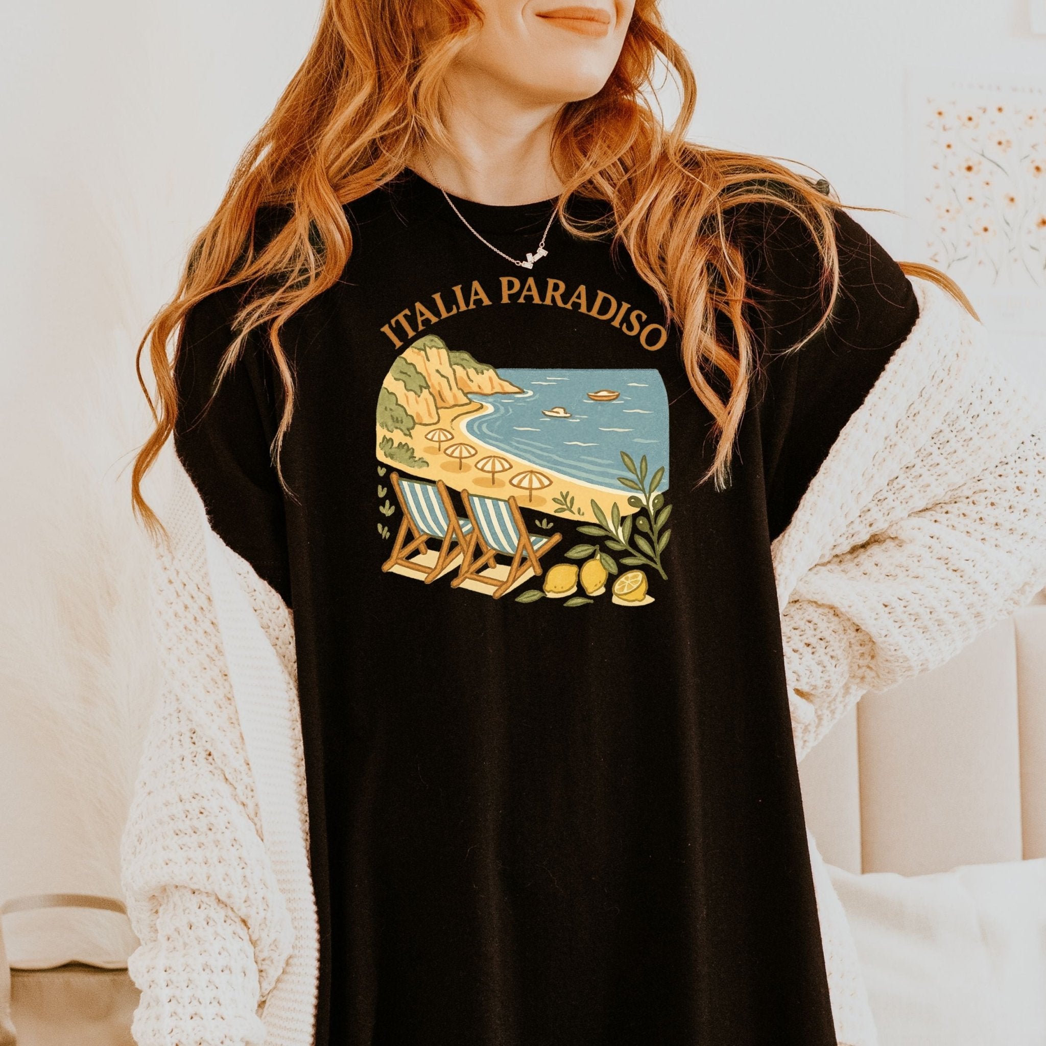 Italia Paradiso T-Shirt – A Little Piece of the Italian Coastline - Craig Michael Design