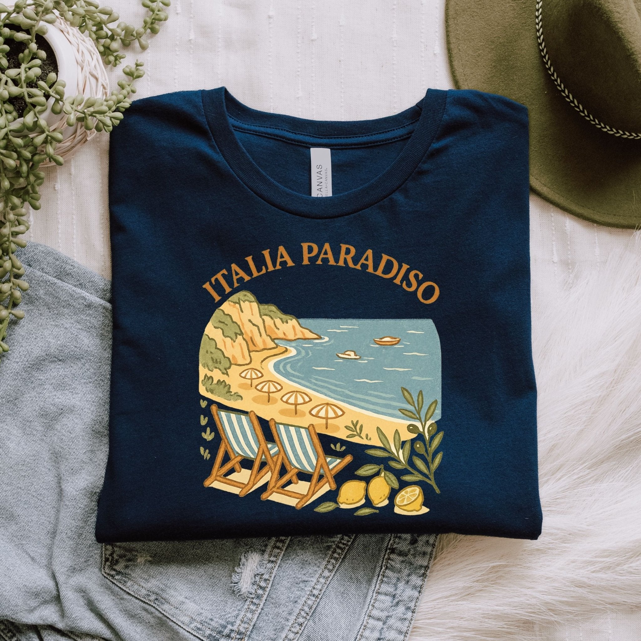 Italia Paradiso T-Shirt – A Little Piece of the Italian Coastline - Craig Michael Design
