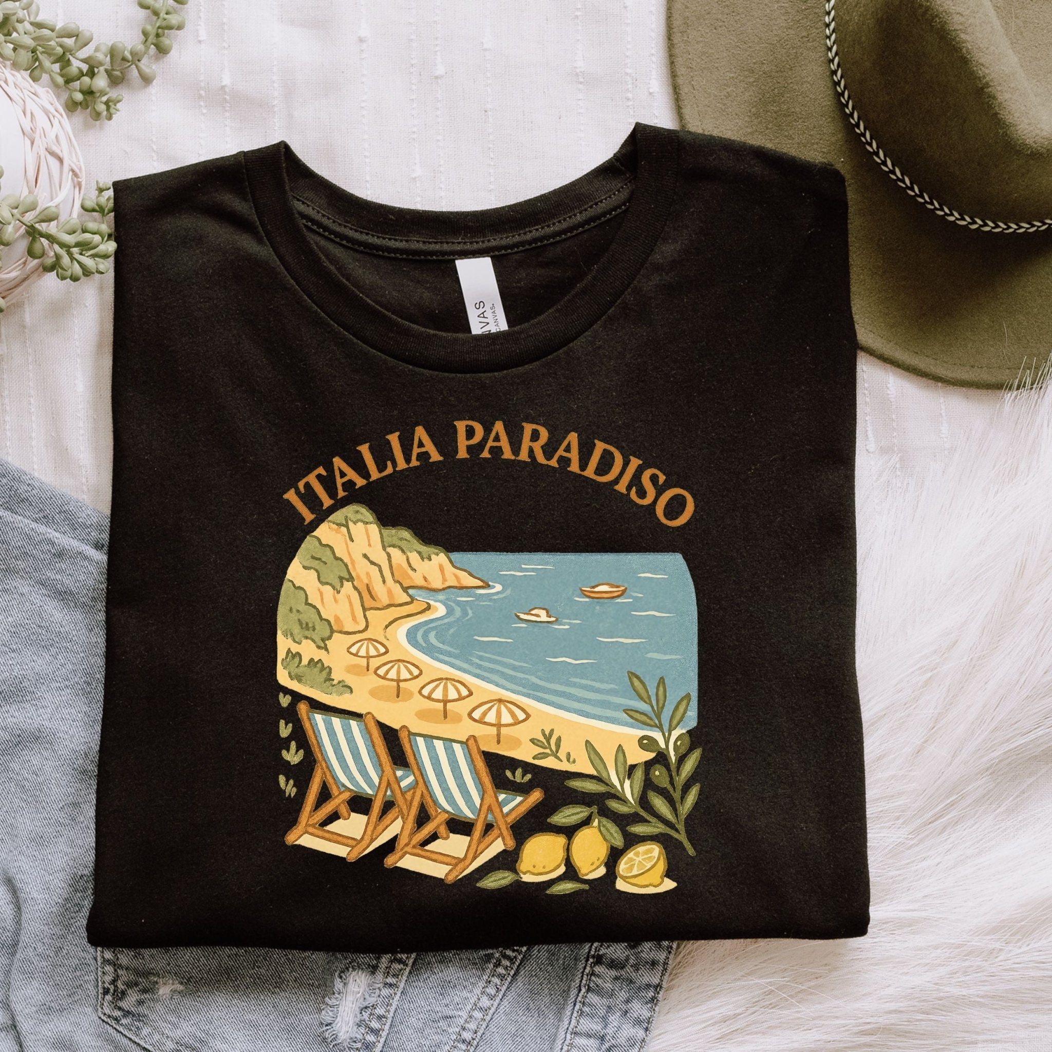 Italia Paradiso T-Shirt – A Little Piece of the Italian Coastline - Craig Michael Design