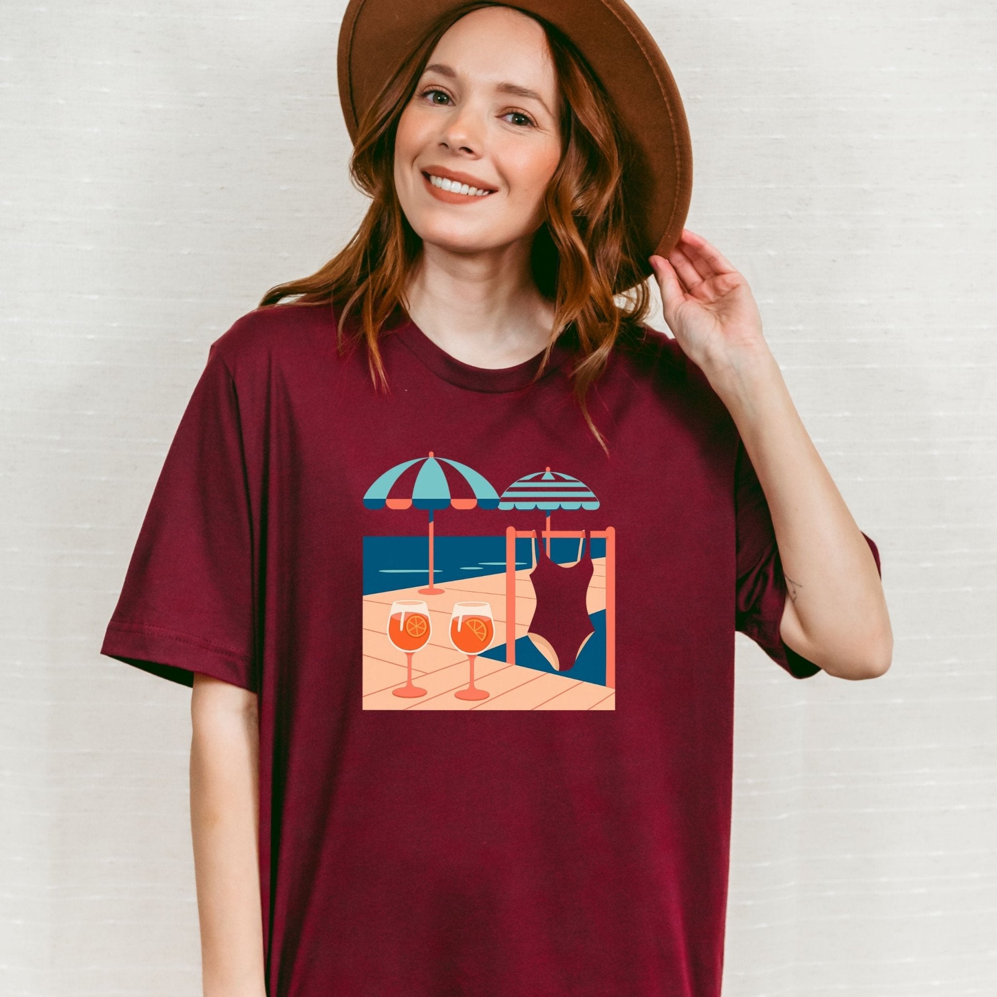 Italian Summer, Beach Ready Tee, Aperitivo Shirt - Craig Michael Design