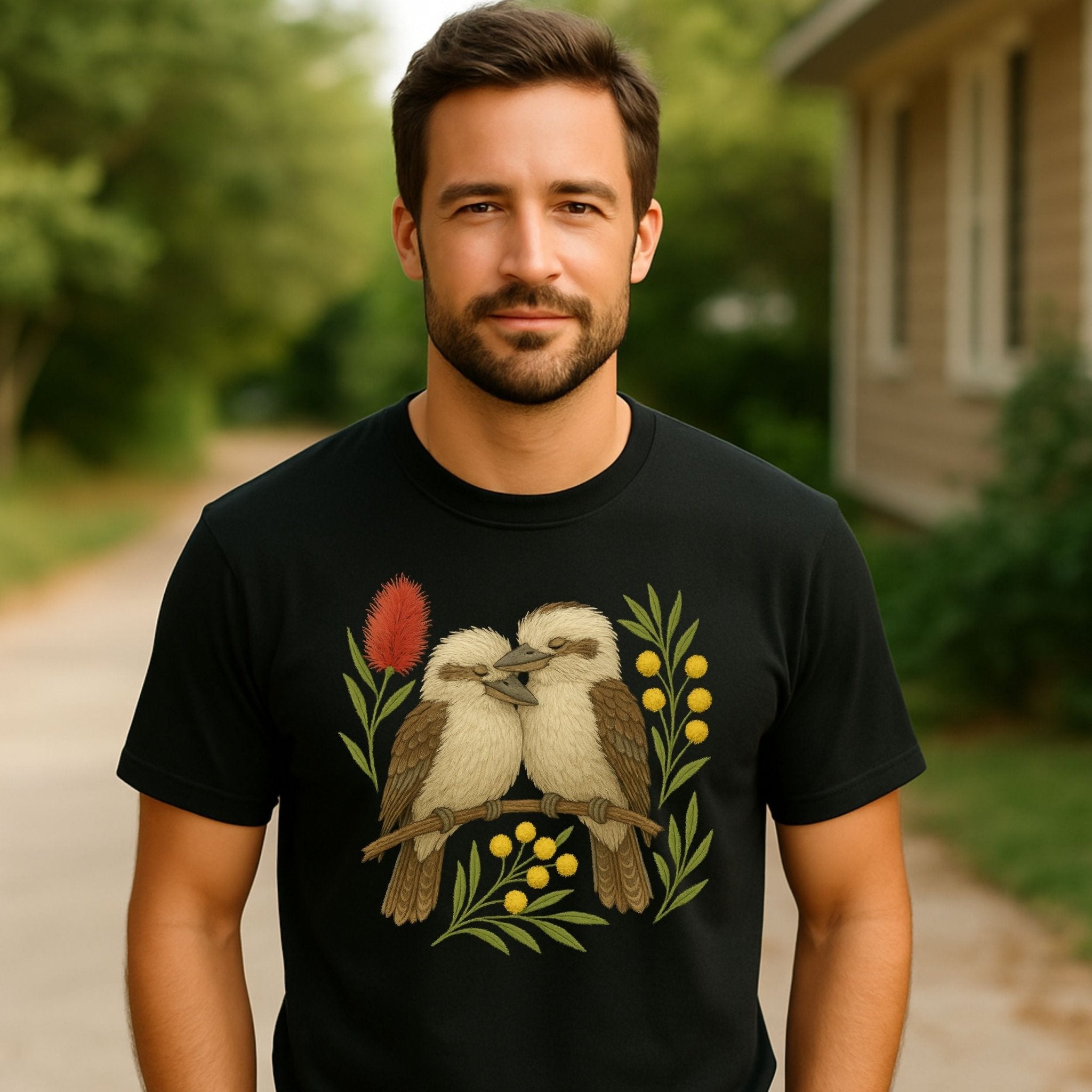 Kookaburra T-Shirt – Australian Native Bird Collection - Craig Michael Design