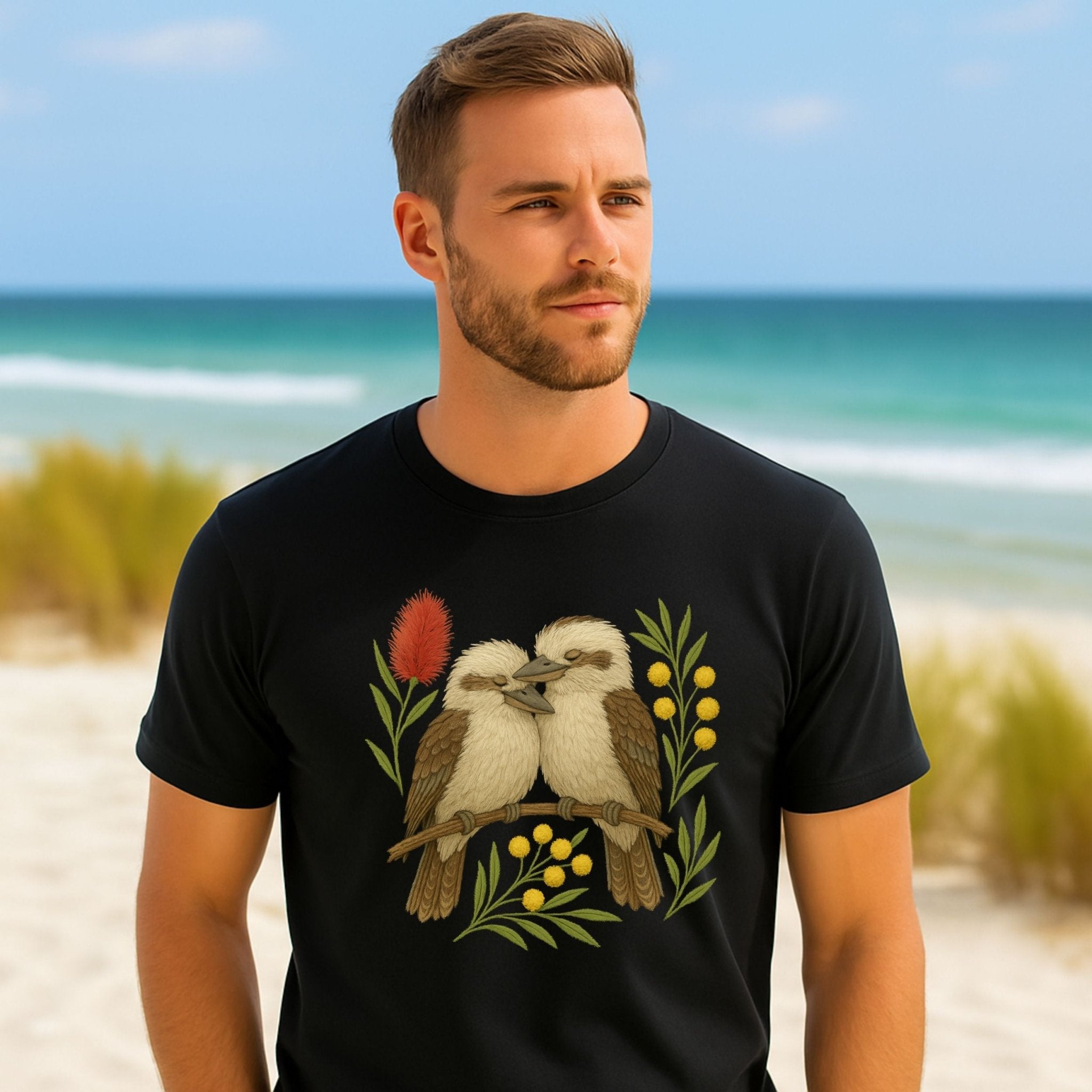 Kookaburra T-Shirt – Australian Native Bird Collection - Craig Michael Design