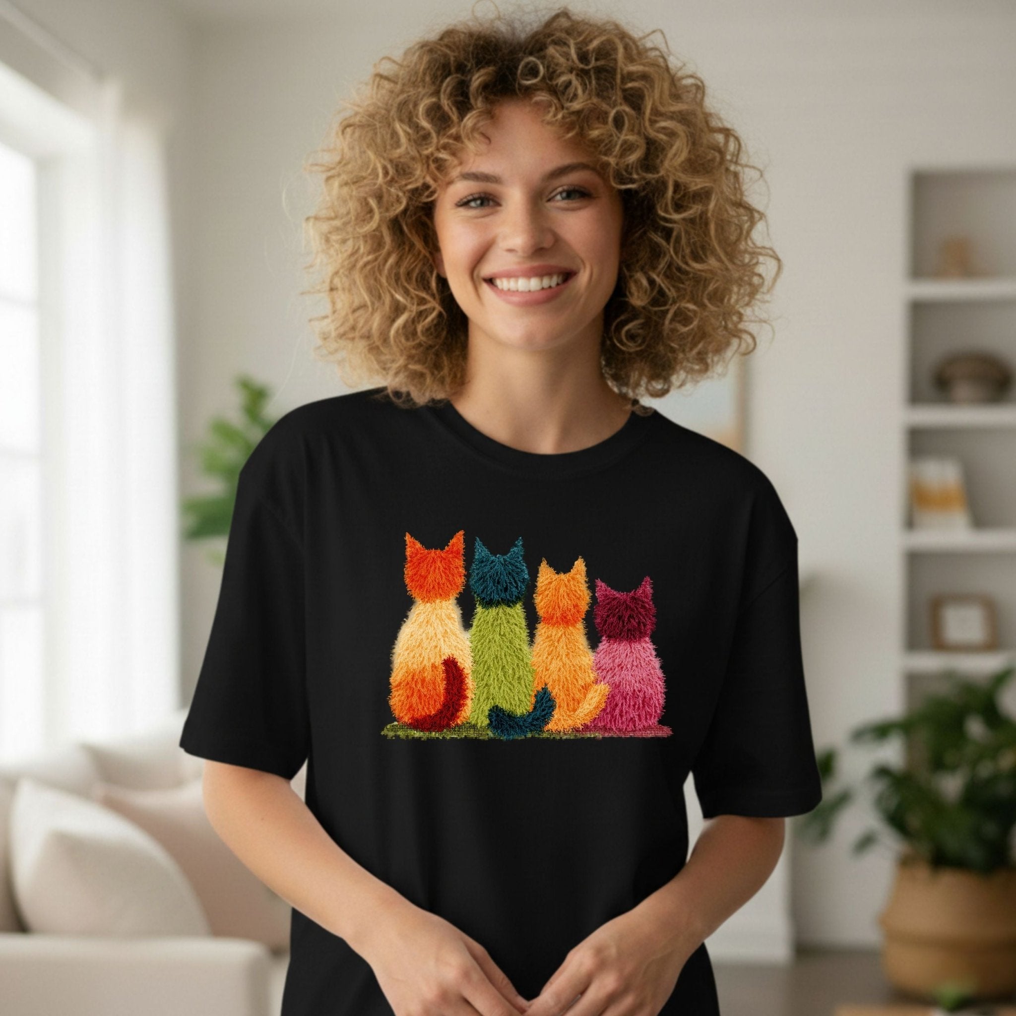 Latch Hook Cat Shirt - Craig Michael Design