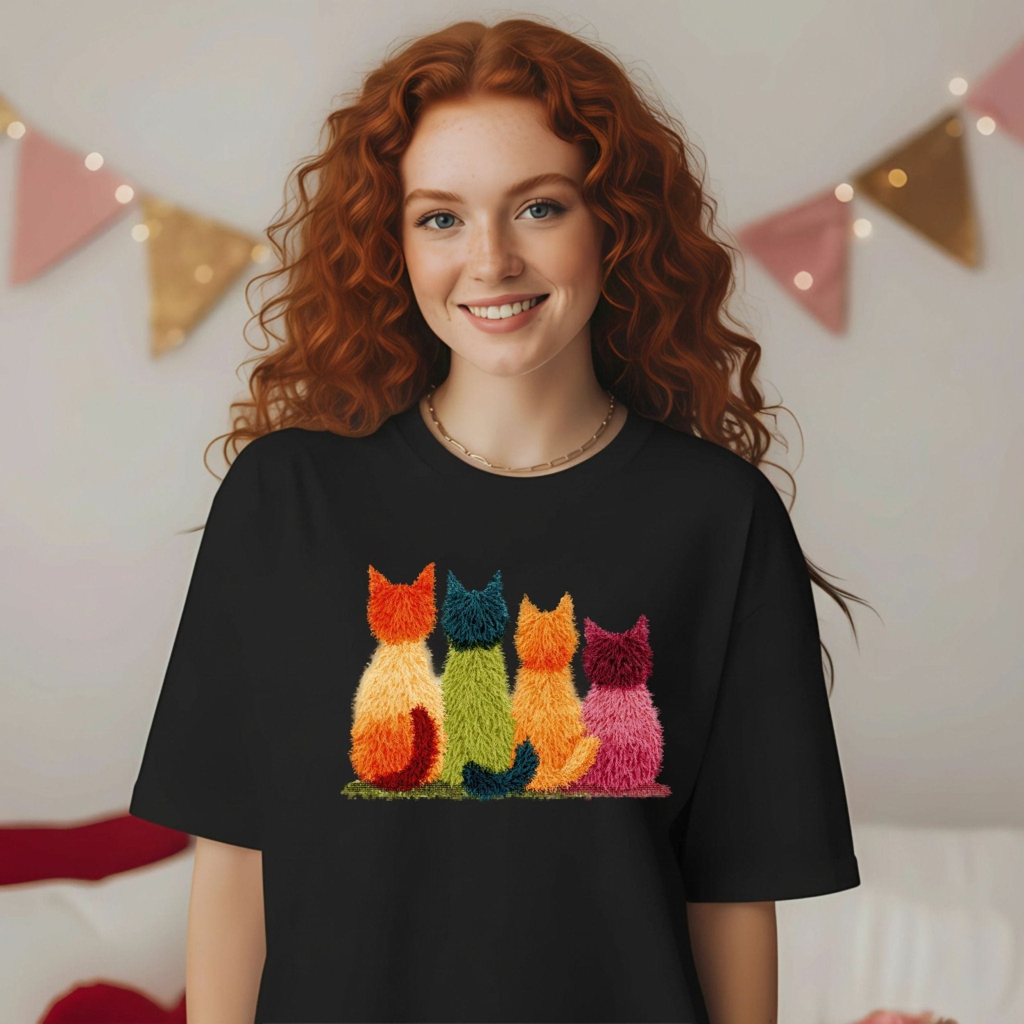 Latch Hook Cat Shirt - Craig Michael Design