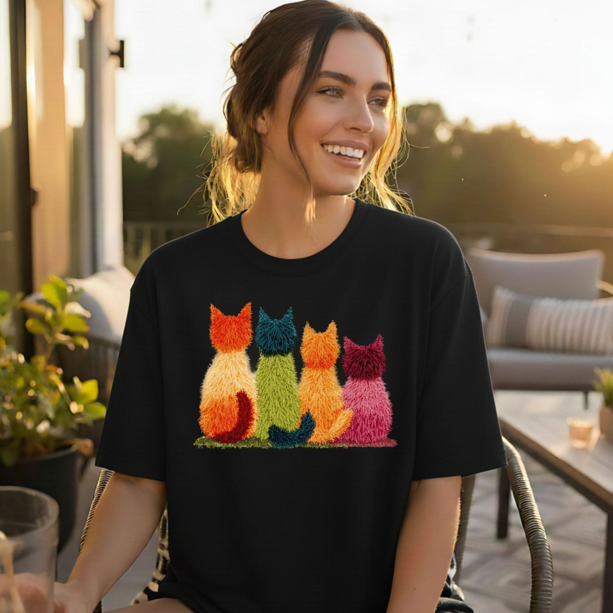 Latch Hook Cat Shirt - Craig Michael Design