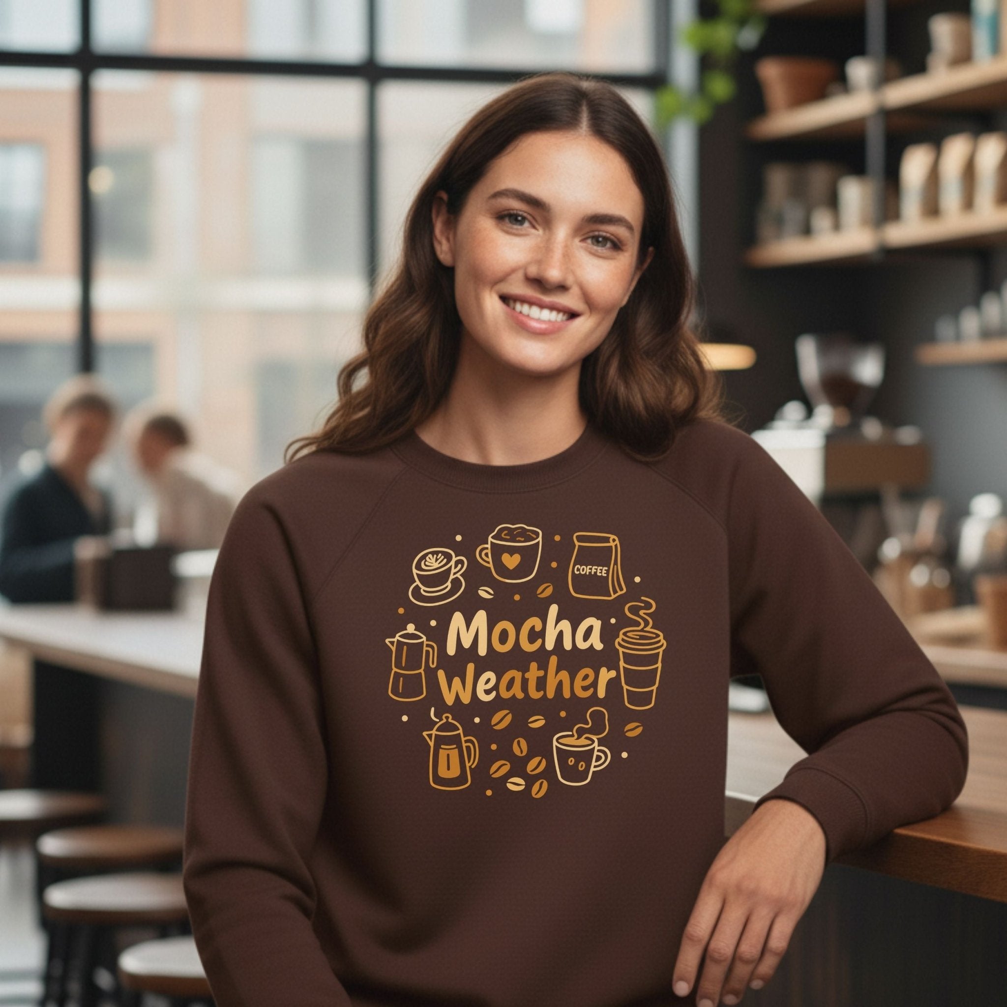 Mocha Weather Sweatshirt - Craig Michael Design