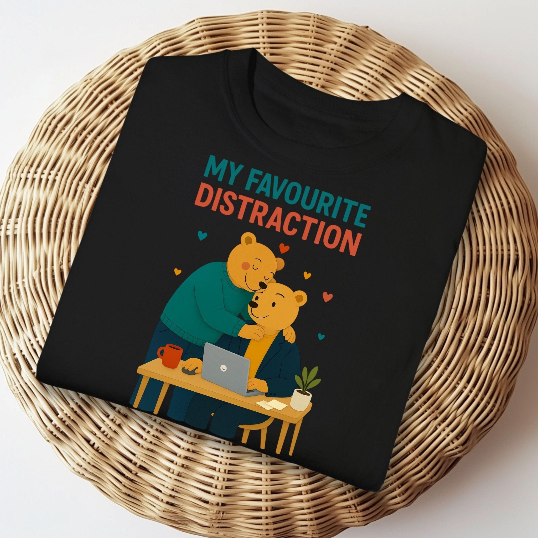 My Favourite Distraction Shirt, Gay Bear Couple T-Shirt - Craig Michael Design