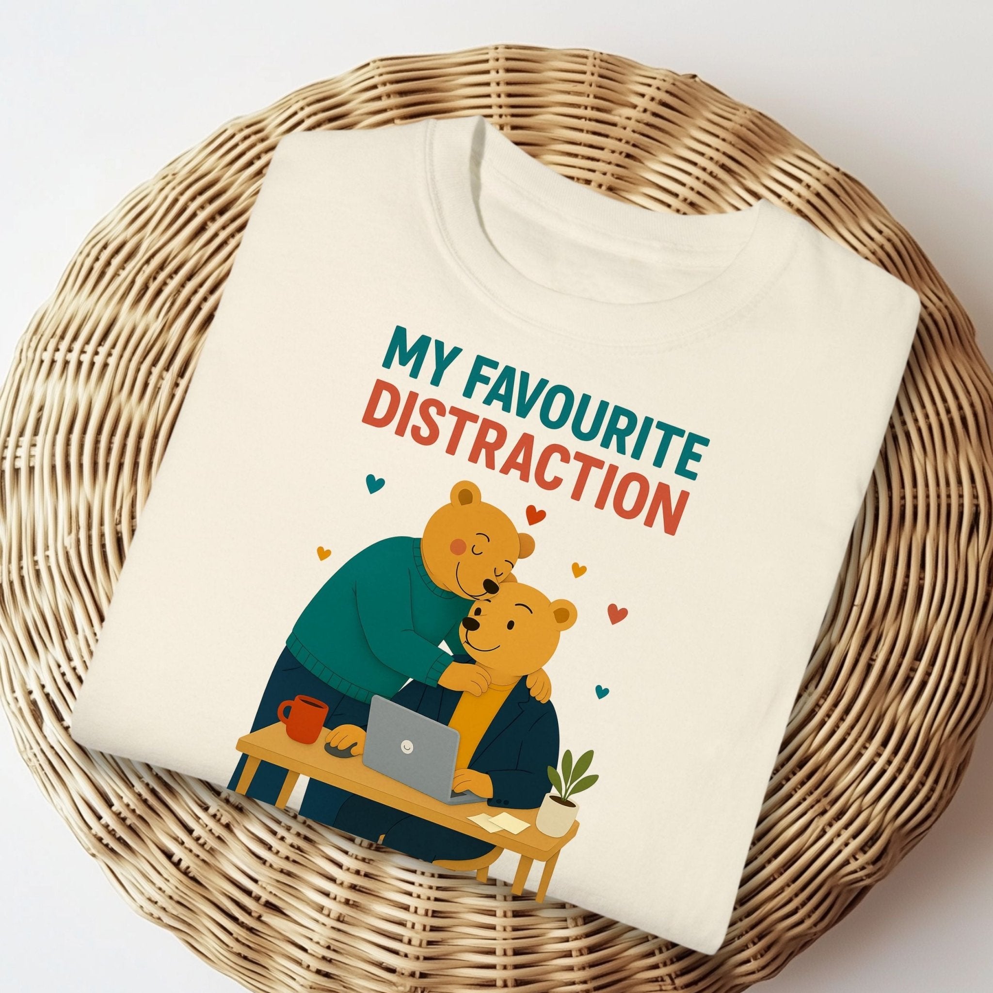 My Favourite Distraction Shirt, Gay Bear Couple T-Shirt - Craig Michael Design