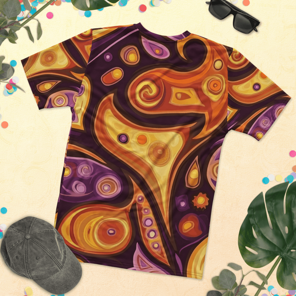 Paisley Retro African Tee - Craig Michael Design