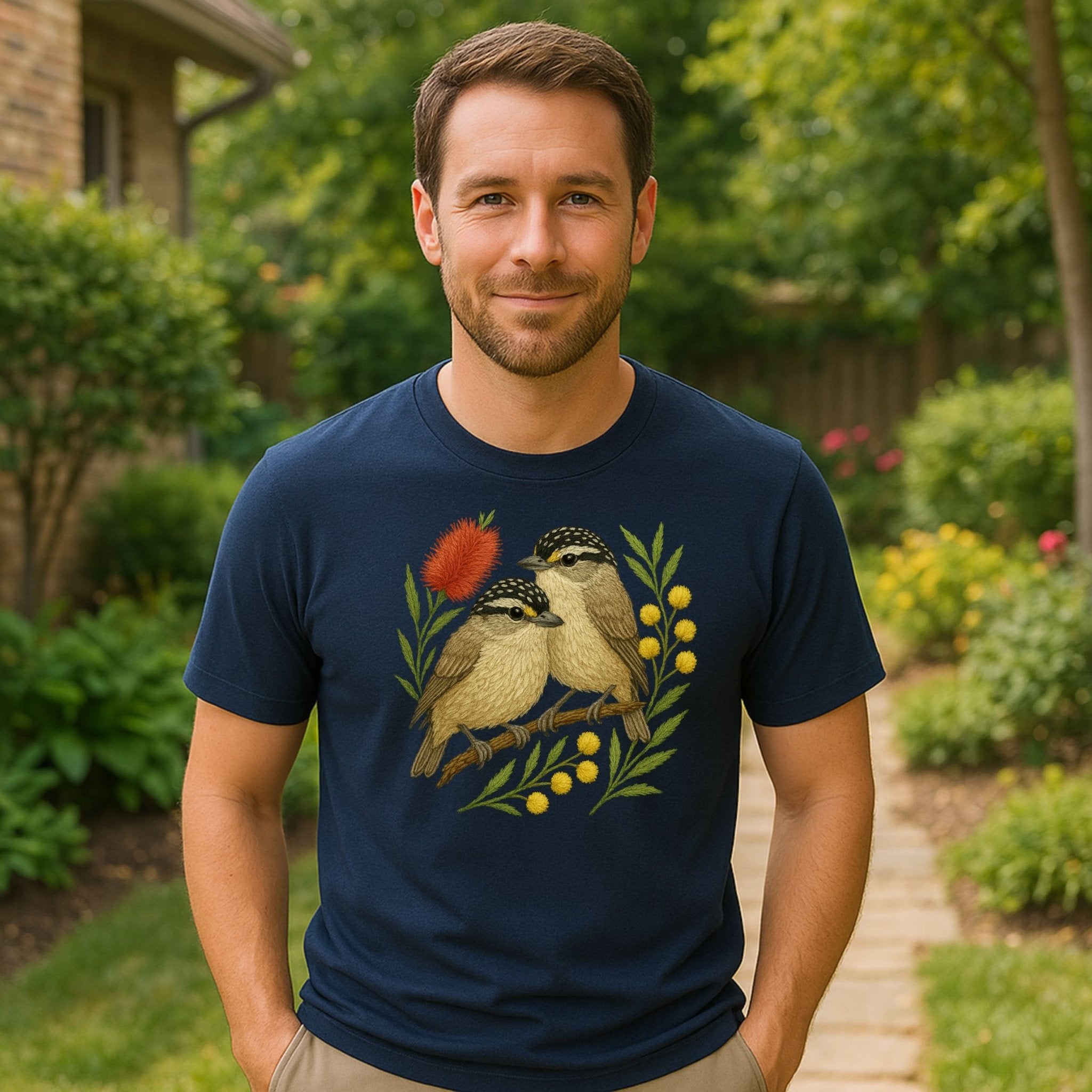 Pardalote T-Shirt – Australian Native Bird Collection - Craig Michael Design