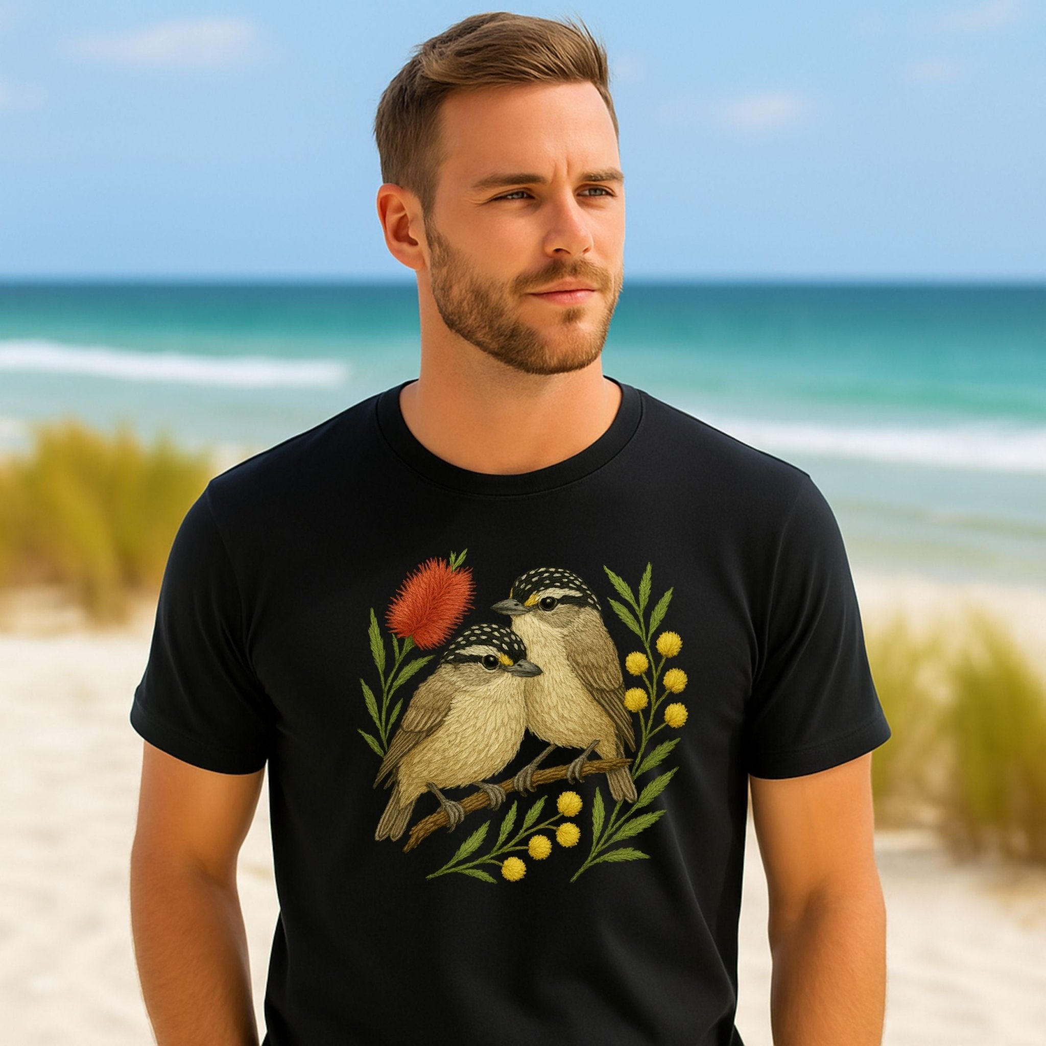 Pardalote T-Shirt – Australian Native Bird Collection - Craig Michael Design
