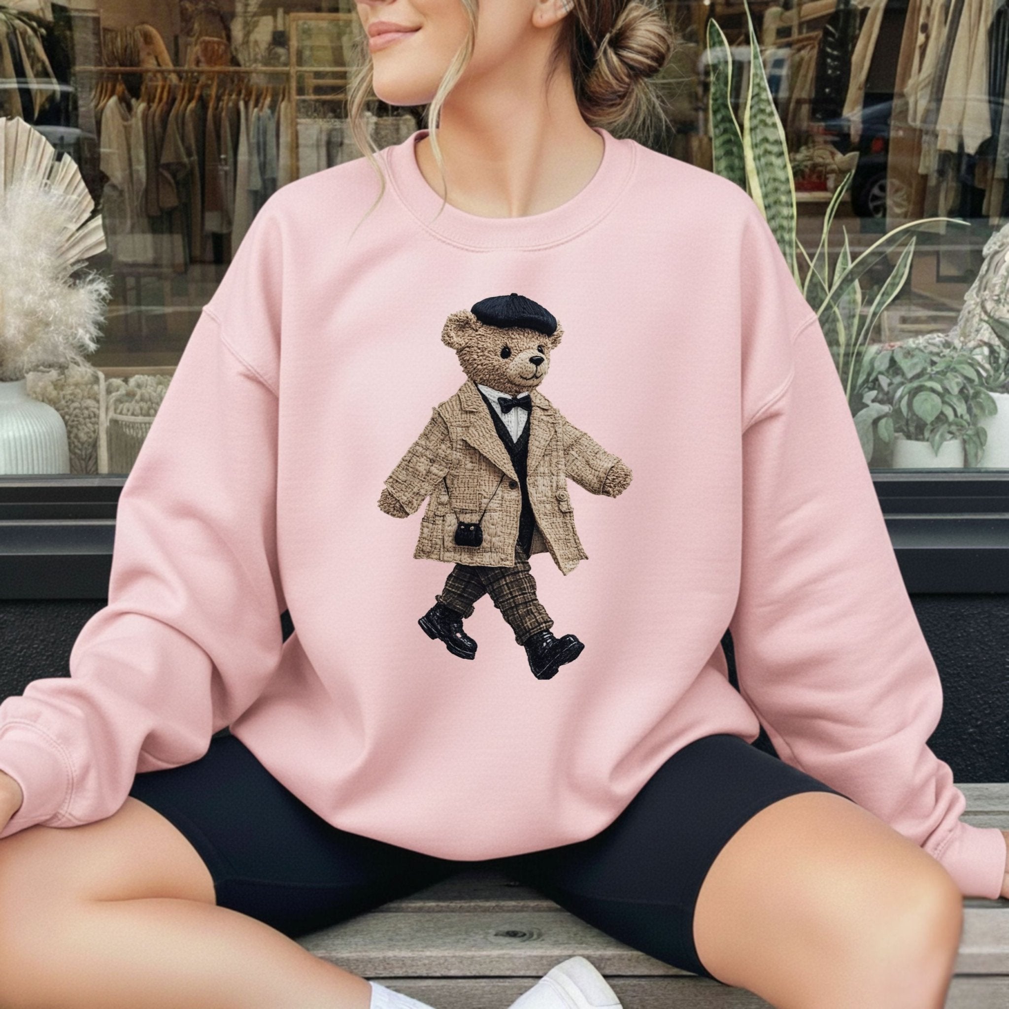 Paris Bear Sweatshirt - Craig Michael Design