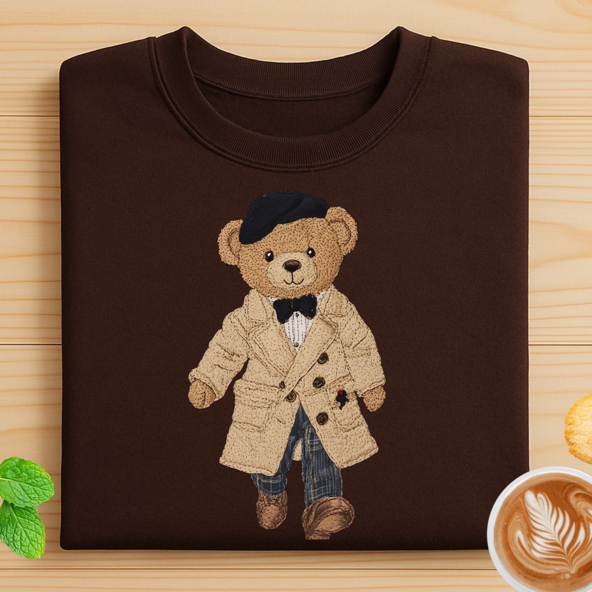 Paris Bear Sweatshirt - Craig Michael Design