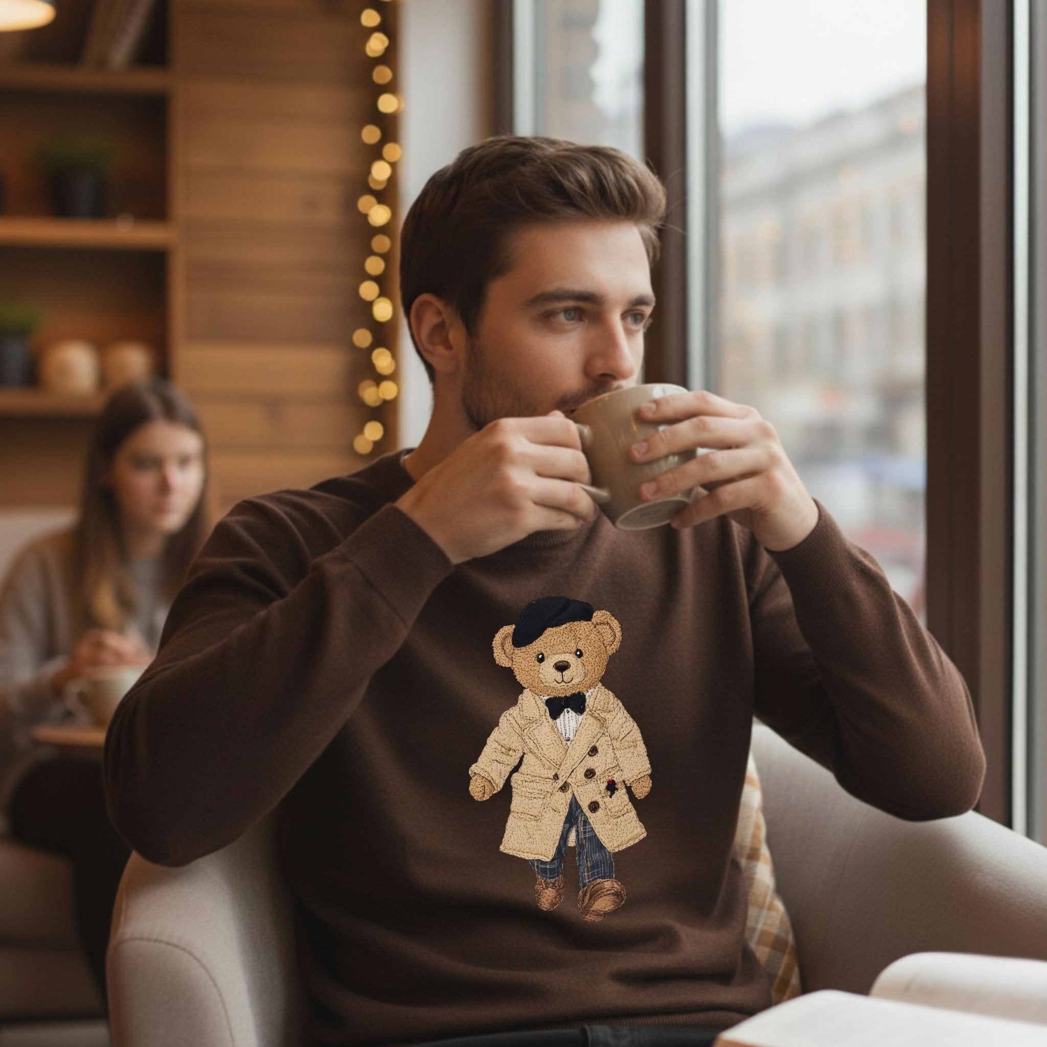 Paris Bear Sweatshirt - Craig Michael Design