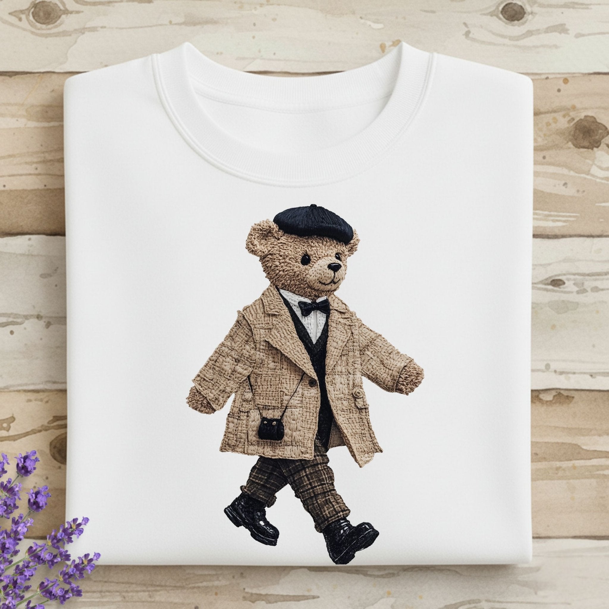 Paris Bear Sweatshirt - Craig Michael Design