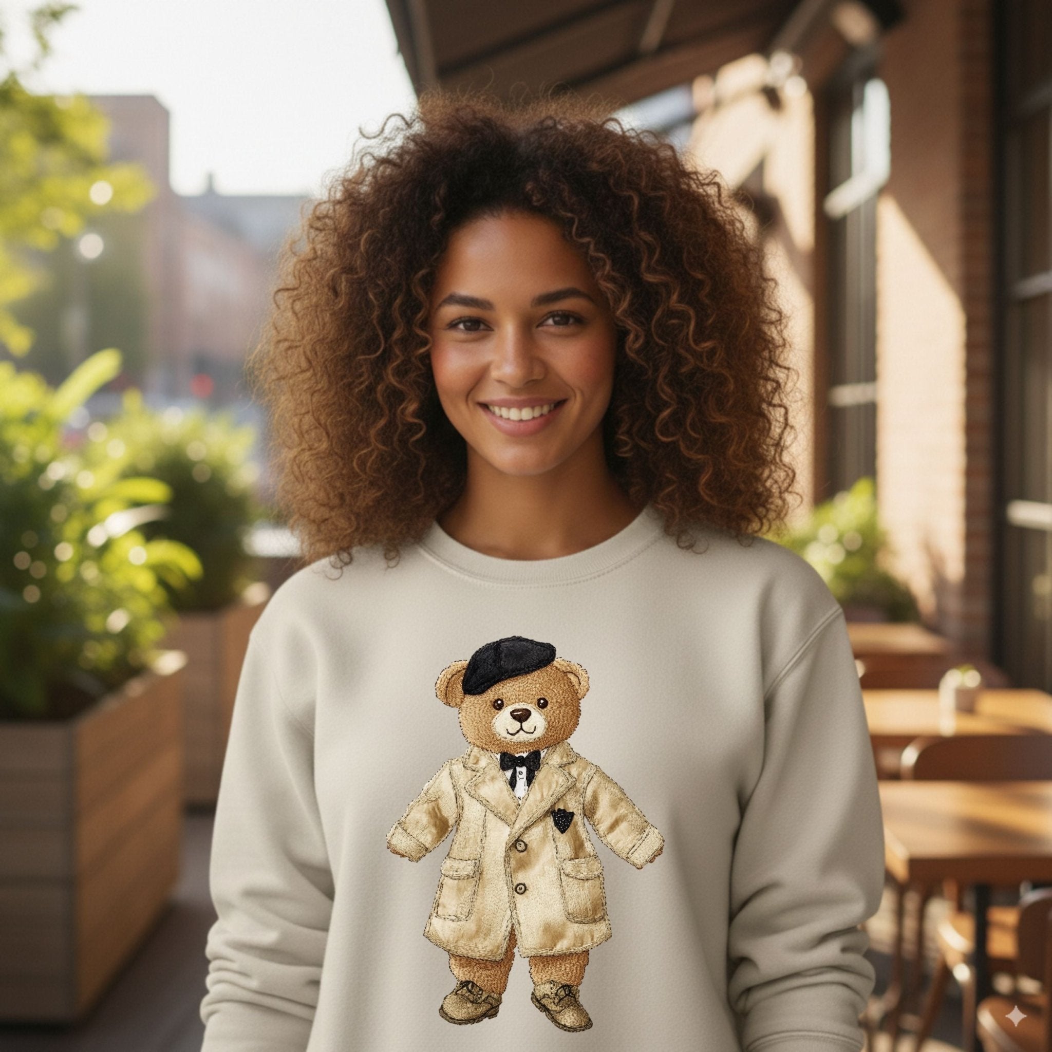 Paris Bear Sweatshirt - Craig Michael Design
