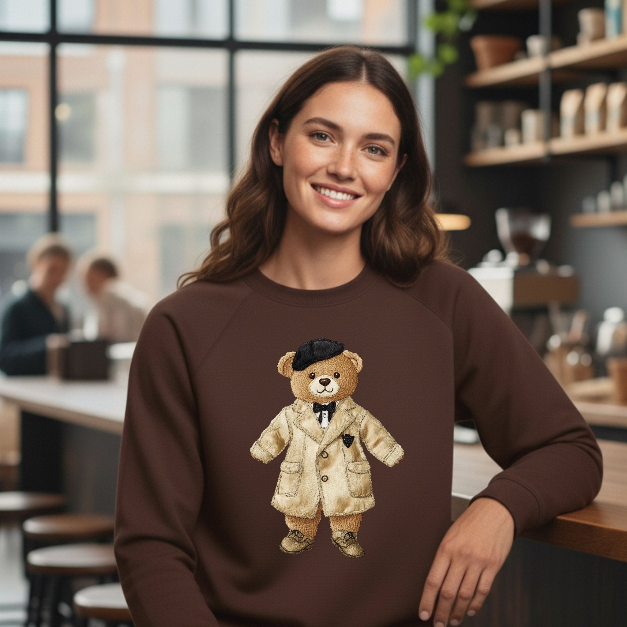 Paris Bear Sweatshirt - Craig Michael Design