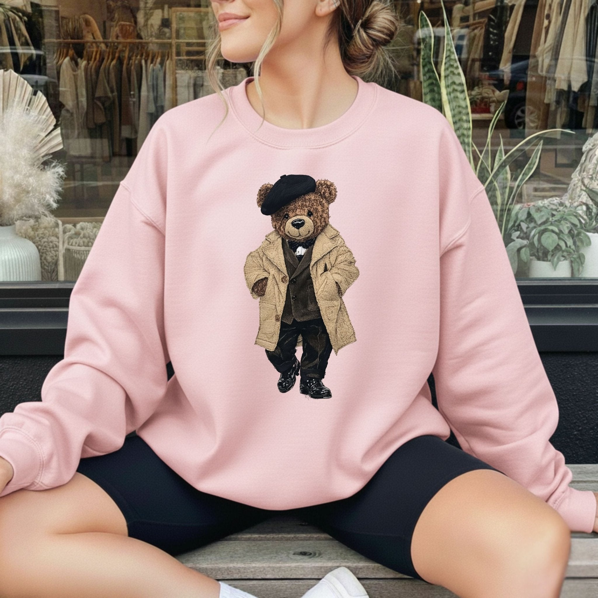 Paris Bear Sweatshirt - Craig Michael Design