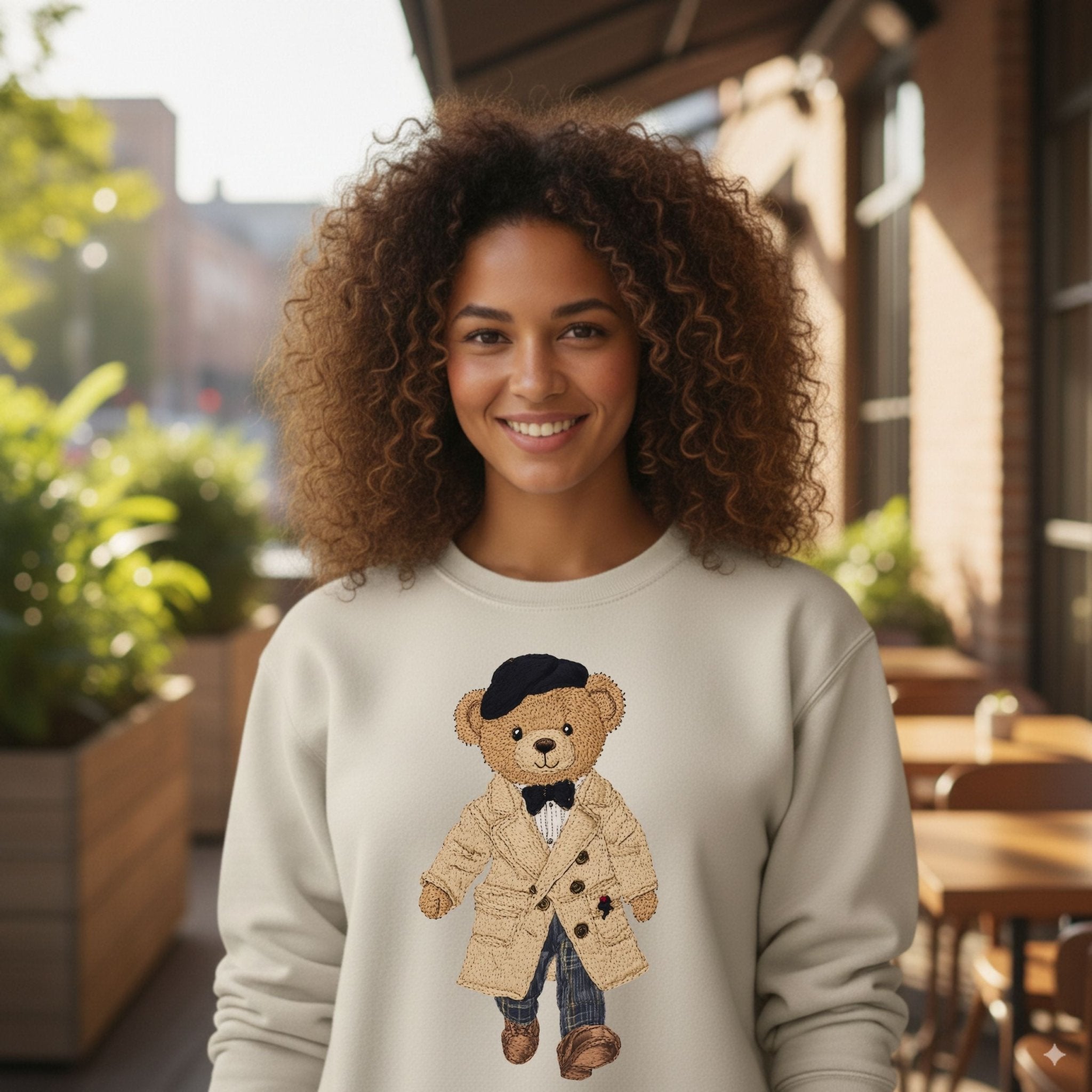 Paris Bear Sweatshirt - Craig Michael Design