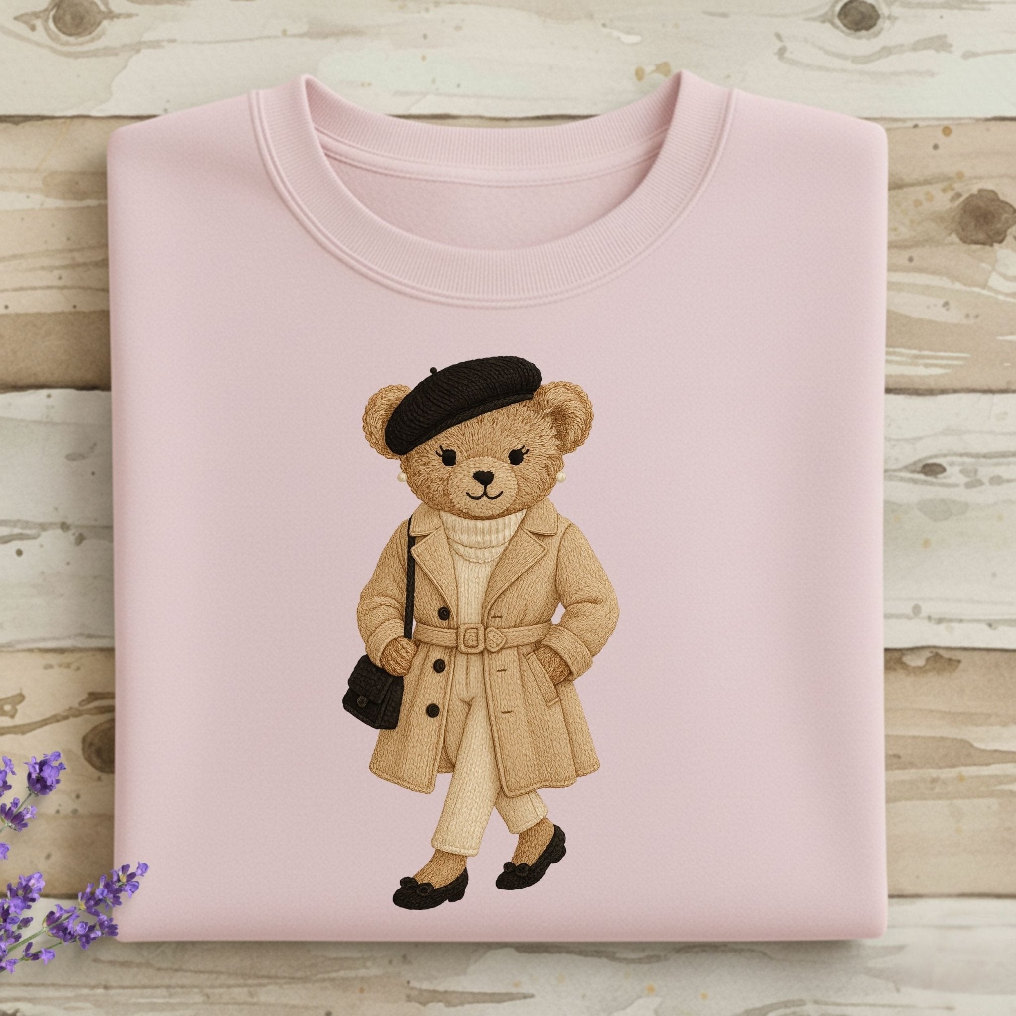 Paris Streetwear Fashion Bear Sweatshirt - Craig Michael Design