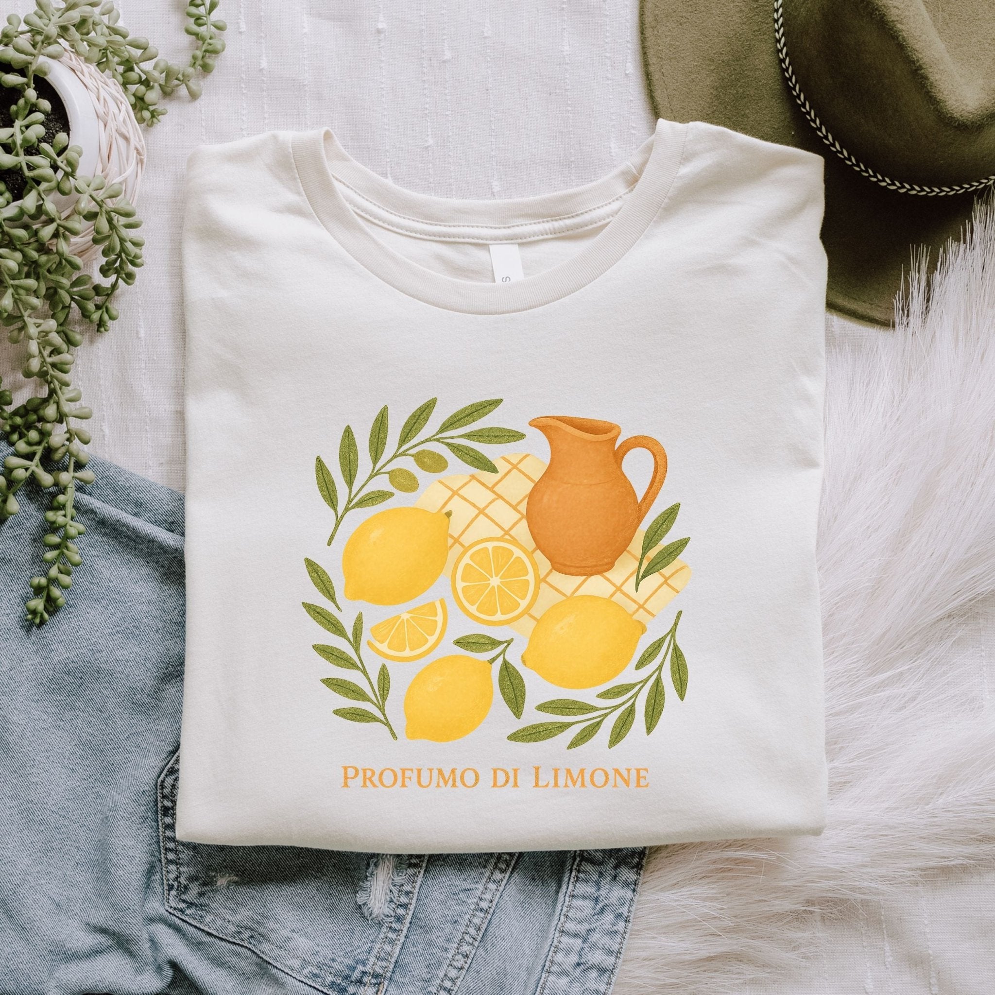 Profumo di Limone T-Shirt, Italian Lemon Tee - Craig Michael Design