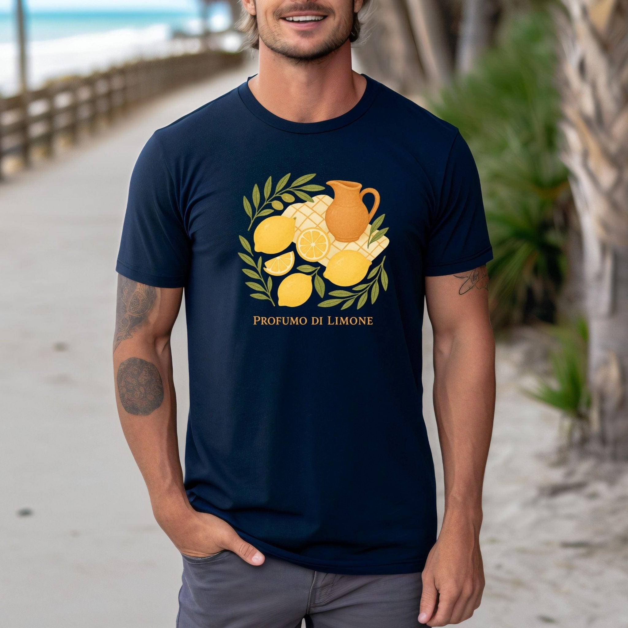 Profumo di Limone T-Shirt, Italian Lemon Tee - Craig Michael Design
