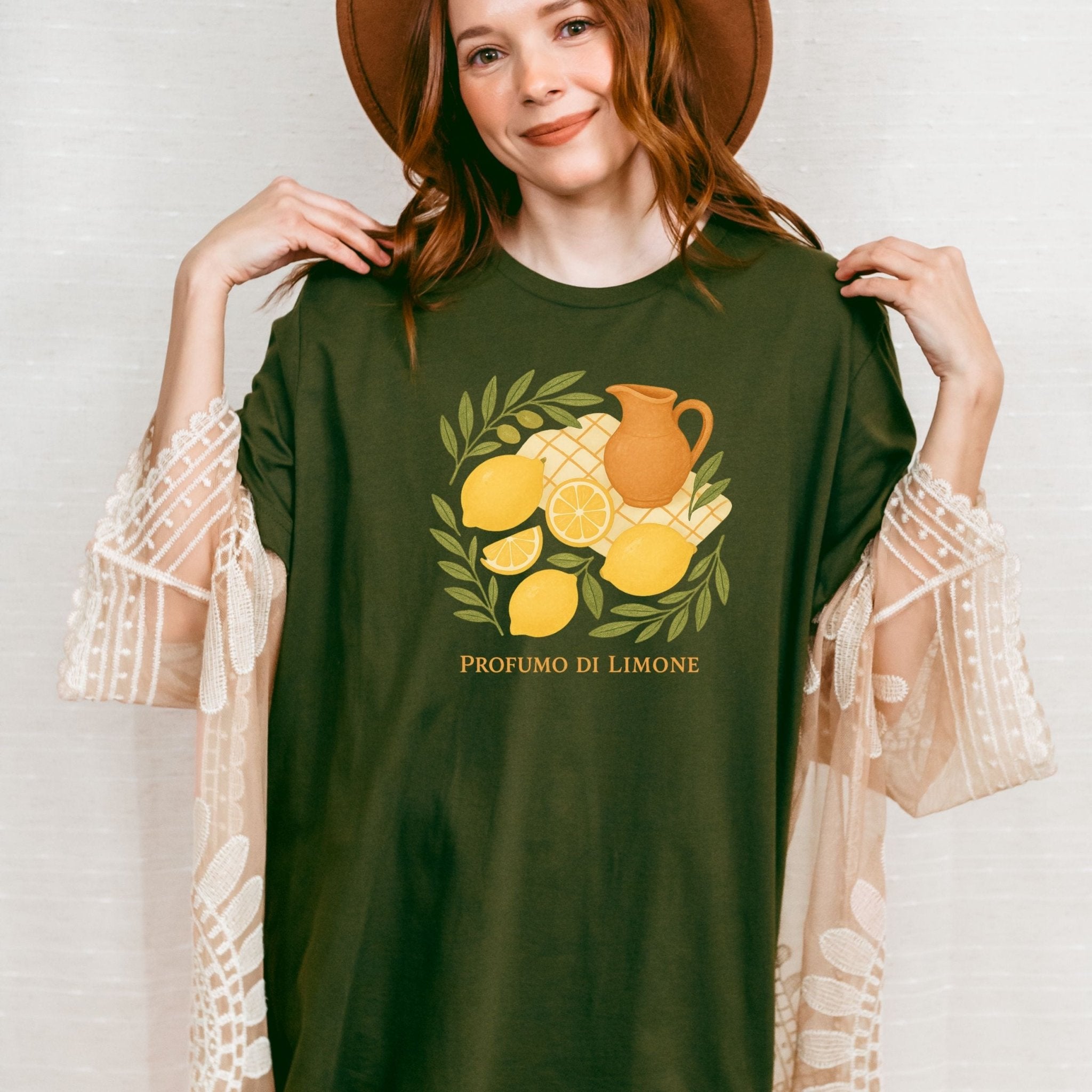 Profumo di Limone T-Shirt, Italian Lemon Tee - Craig Michael Design