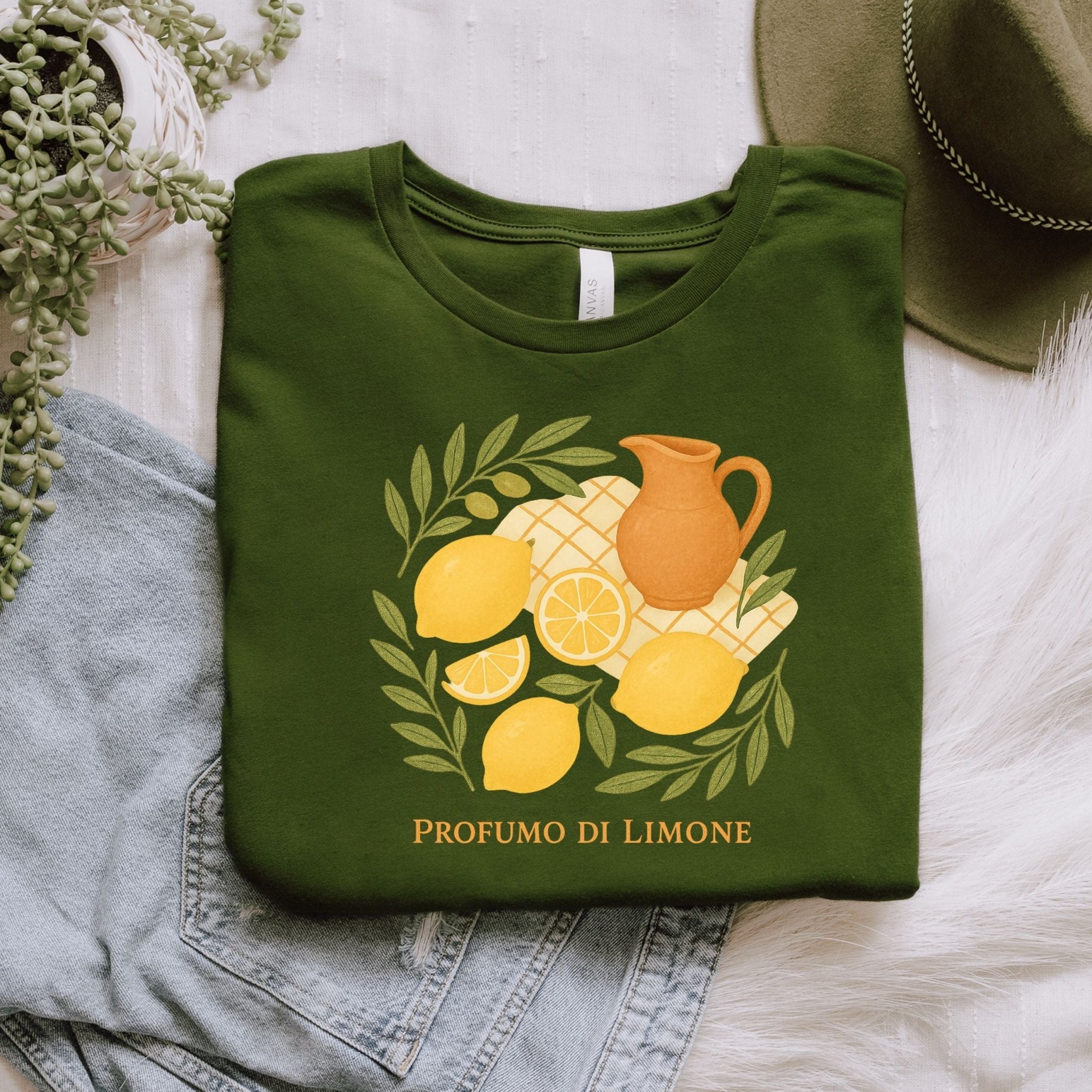 Profumo di Limone T-Shirt, Italian Lemon Tee - Craig Michael Design