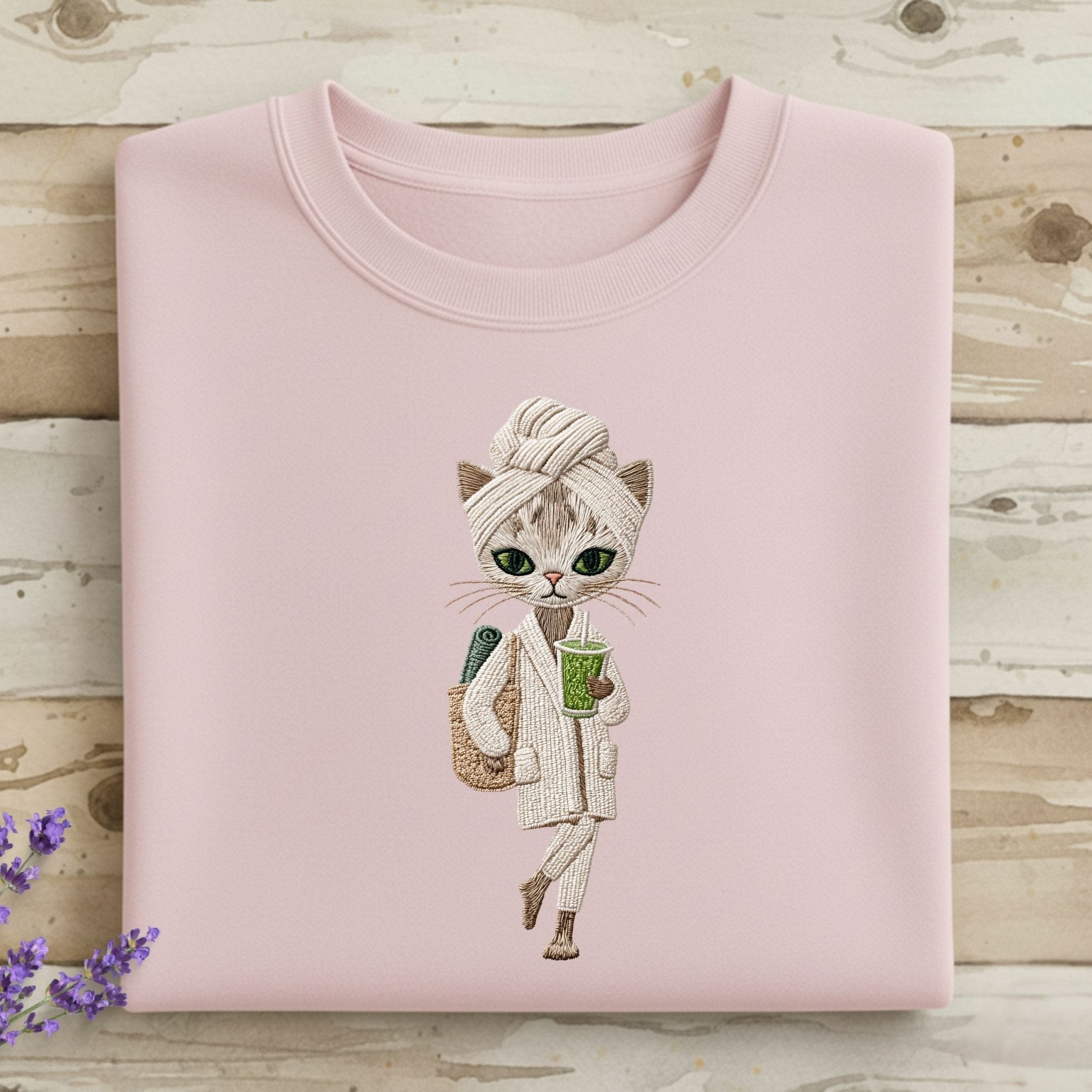 Relaxed Spa Cat T-Shirt, Funny Cat Lover Gift, Cute Pet T-Shirt, Cat with Towel and Robe T-Shirt, Cool Animal Tee, Unique Gift for Cat - Craig Michael Design