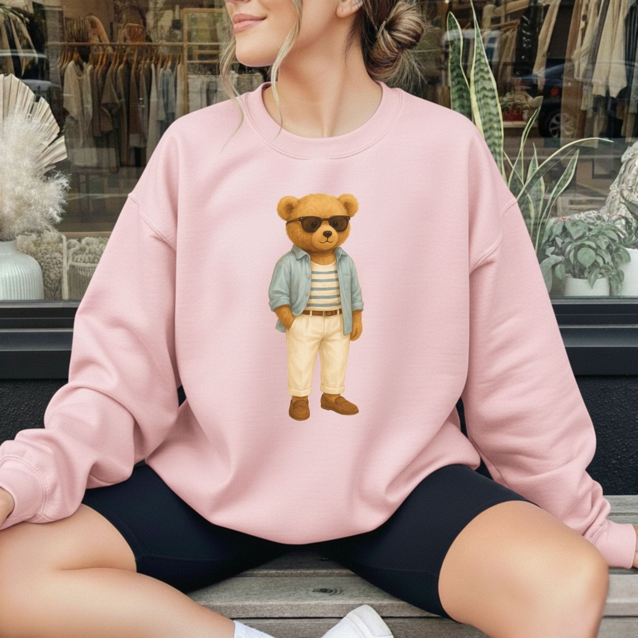 Riviera Summer Teddy Sweatshirt - Craig Michael Design