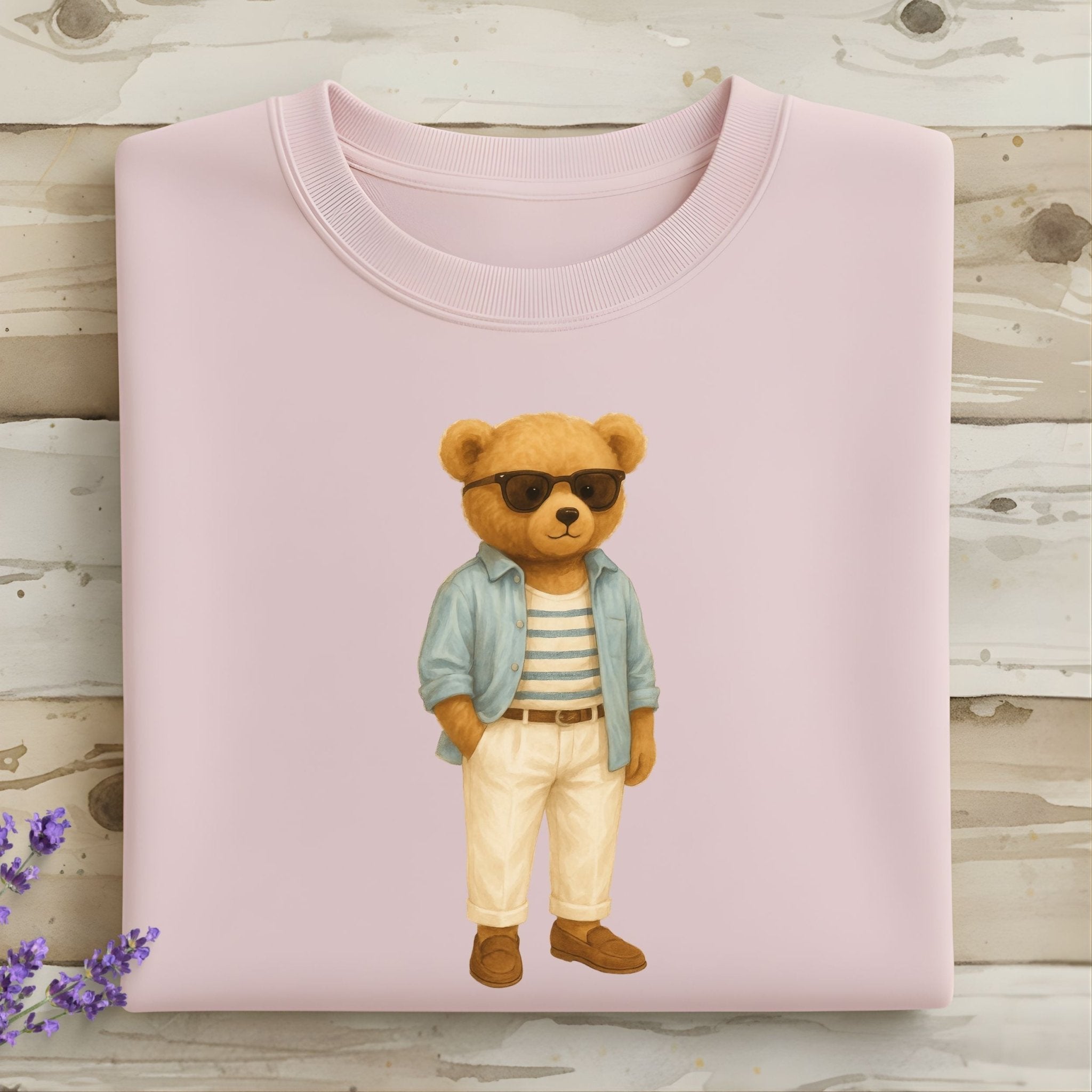Riviera Summer Teddy Sweatshirt - Craig Michael Design