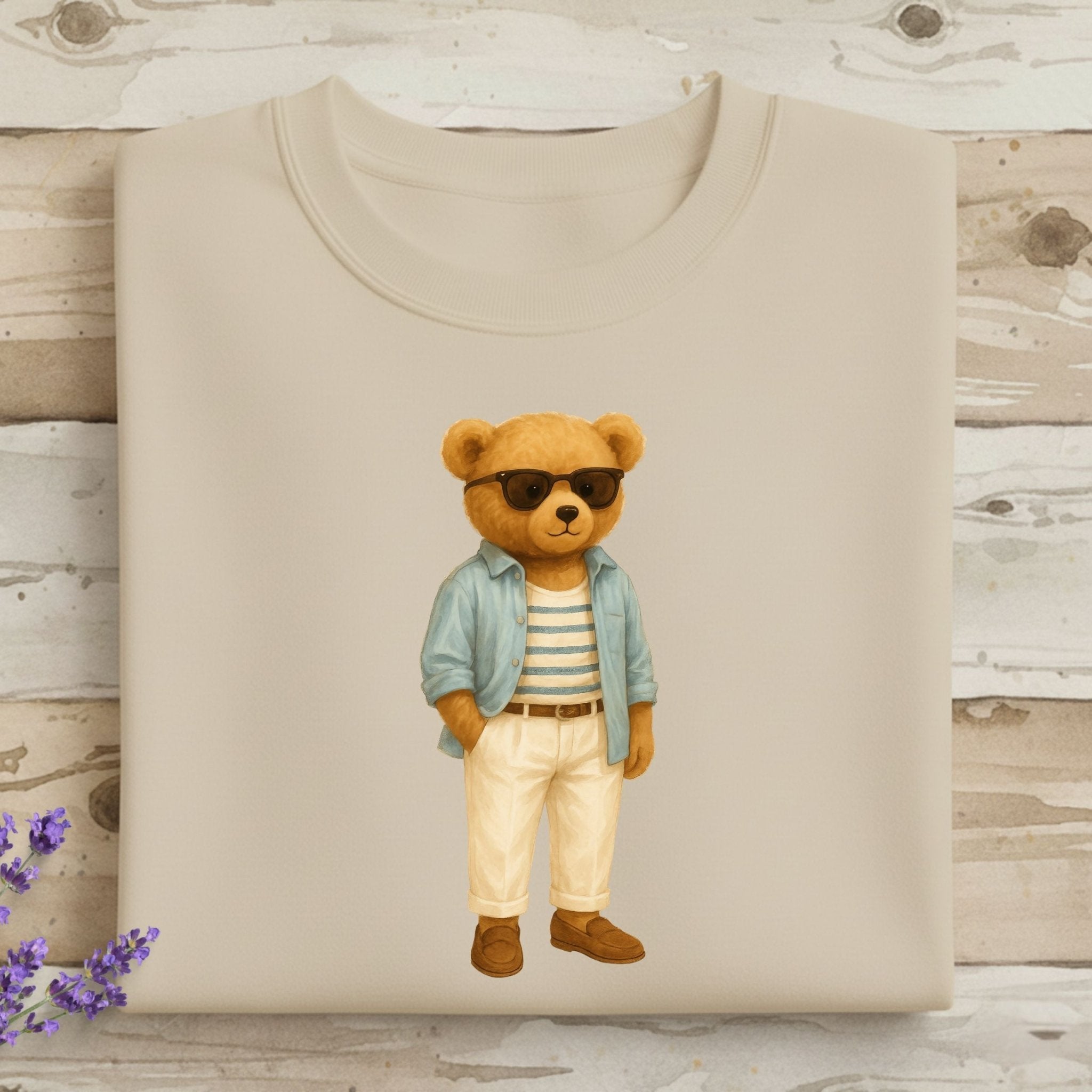 Riviera Summer Teddy Sweatshirt - Craig Michael Design