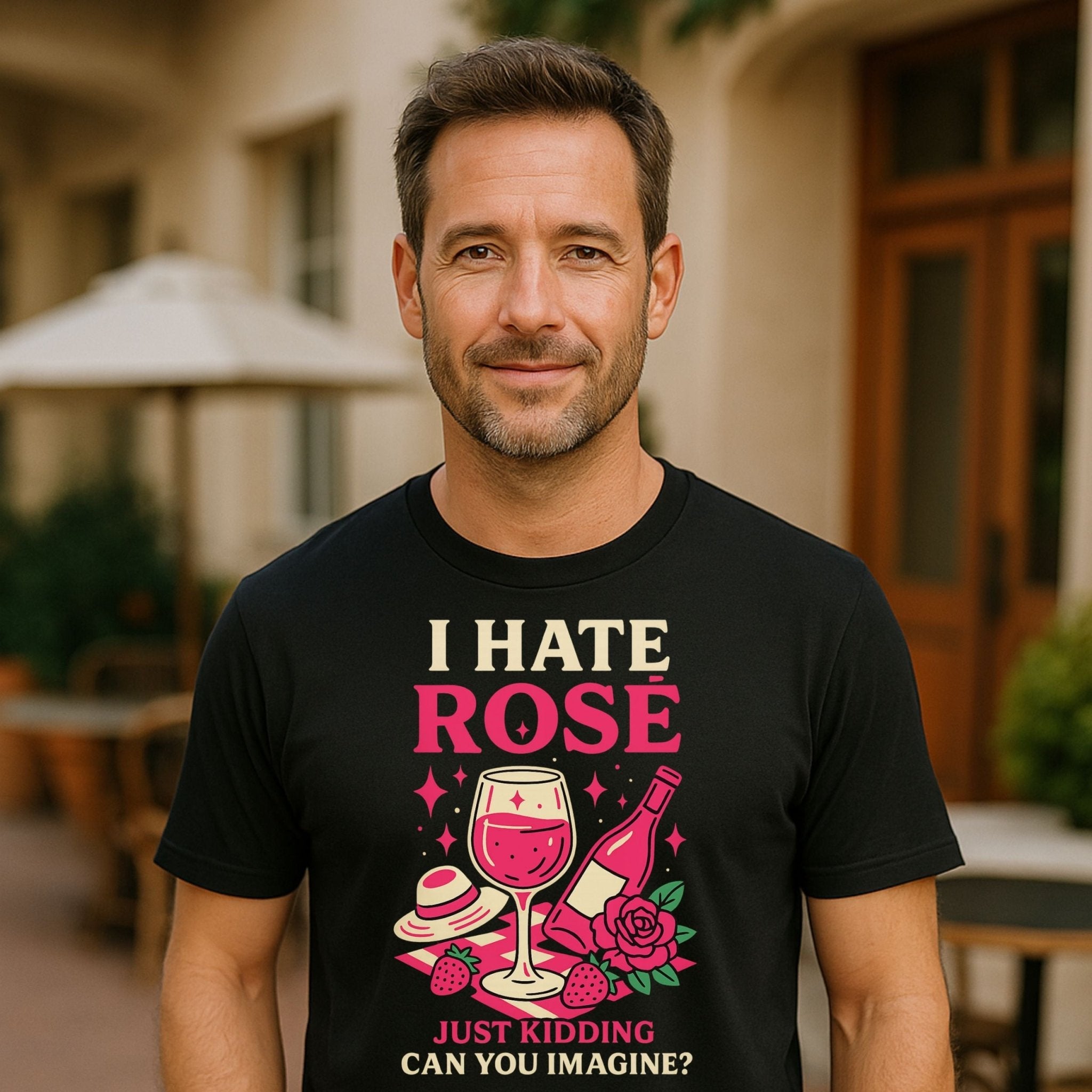 Rosé Lover T-Shirt, Funny Wine Shirt - Craig Michael Design