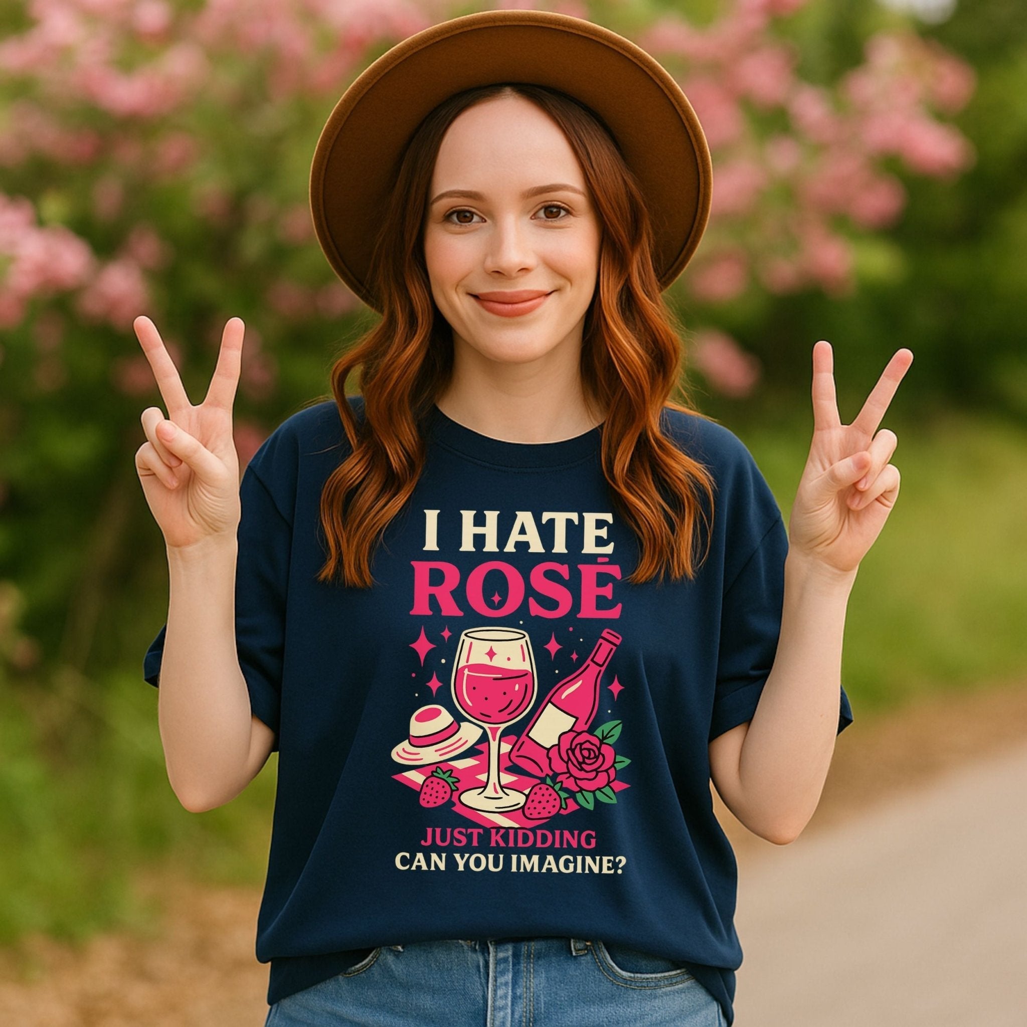 Rosé Lover T-Shirt, Funny Wine Shirt - Craig Michael Design