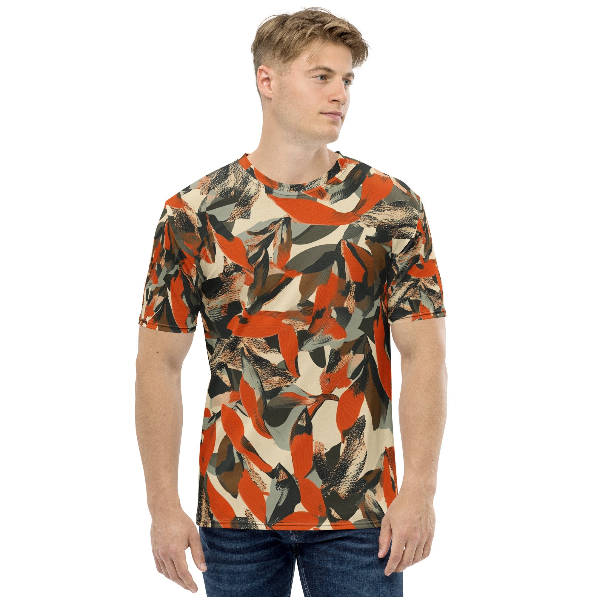 Savanna Rush – Abstract African Print T-Shirt, Afro - Boho Streetwear - Craig Michael Design