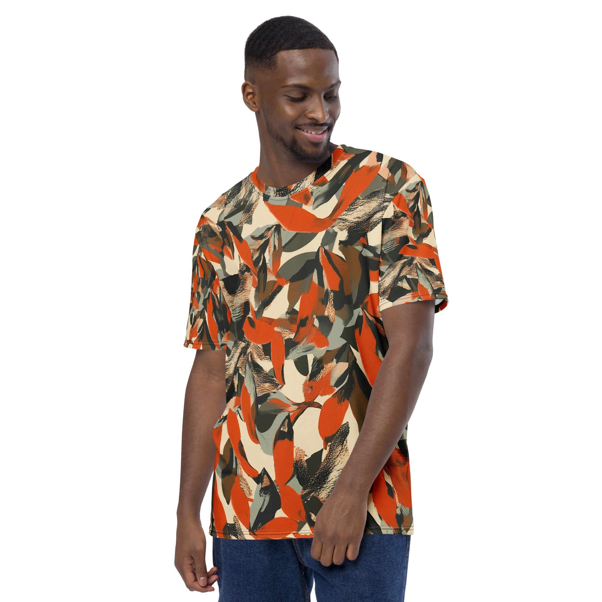 Savanna Rush – Abstract African Print T-Shirt, Afro - Boho Streetwear - Craig Michael Design