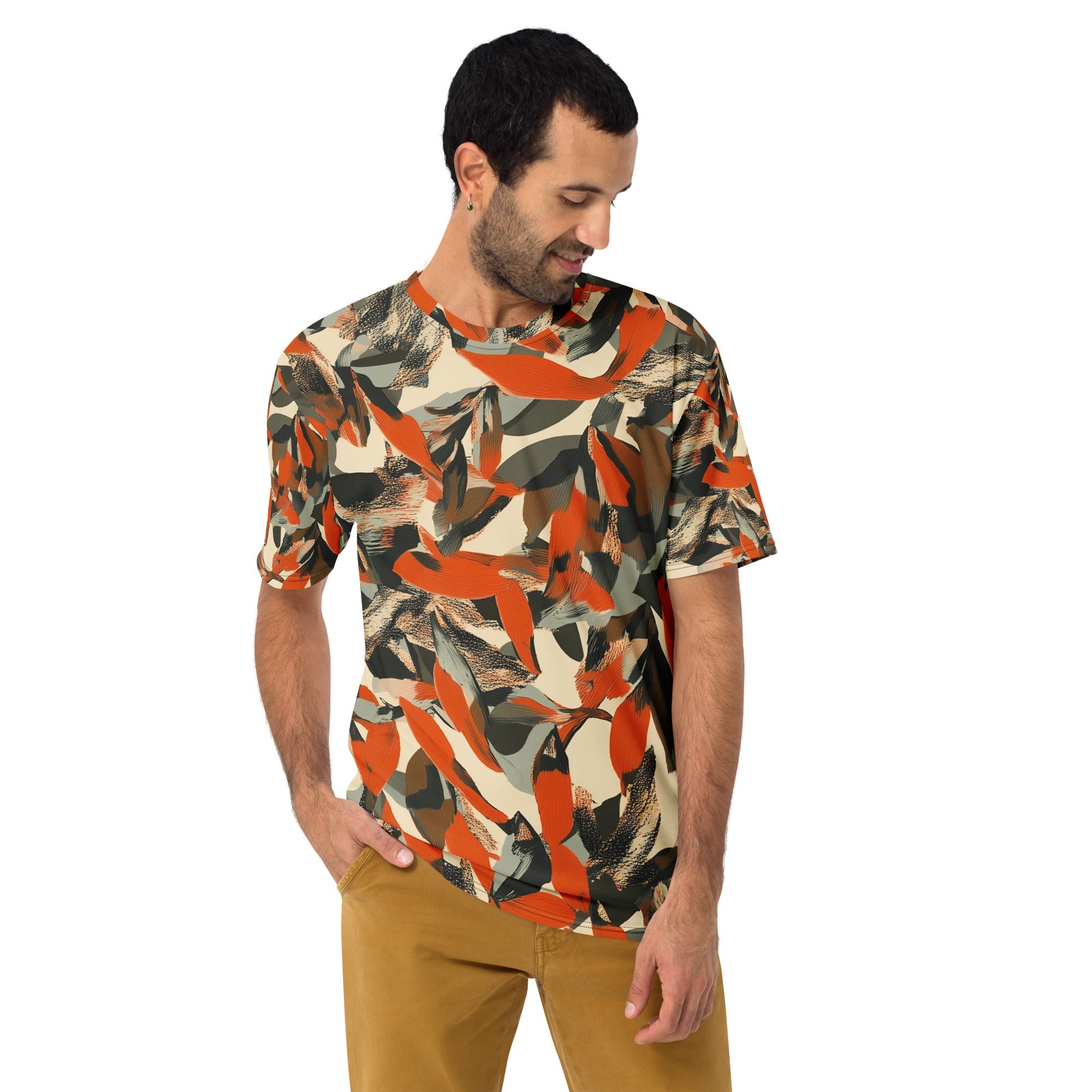 Savanna Rush – Abstract African Print T-Shirt, Afro - Boho Streetwear - Craig Michael Design