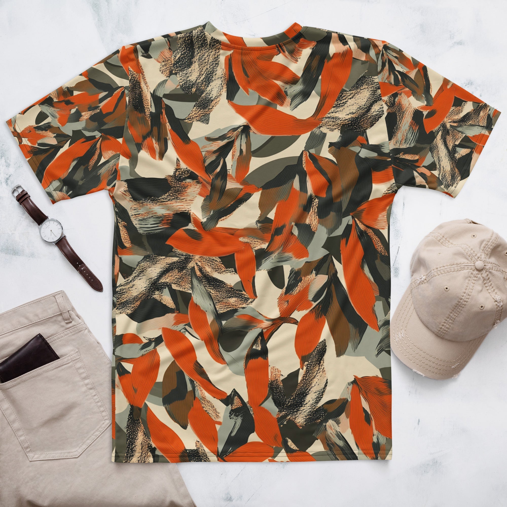 Savanna Rush – Abstract African Print T-Shirt, Afro - Boho Streetwear - Craig Michael Design