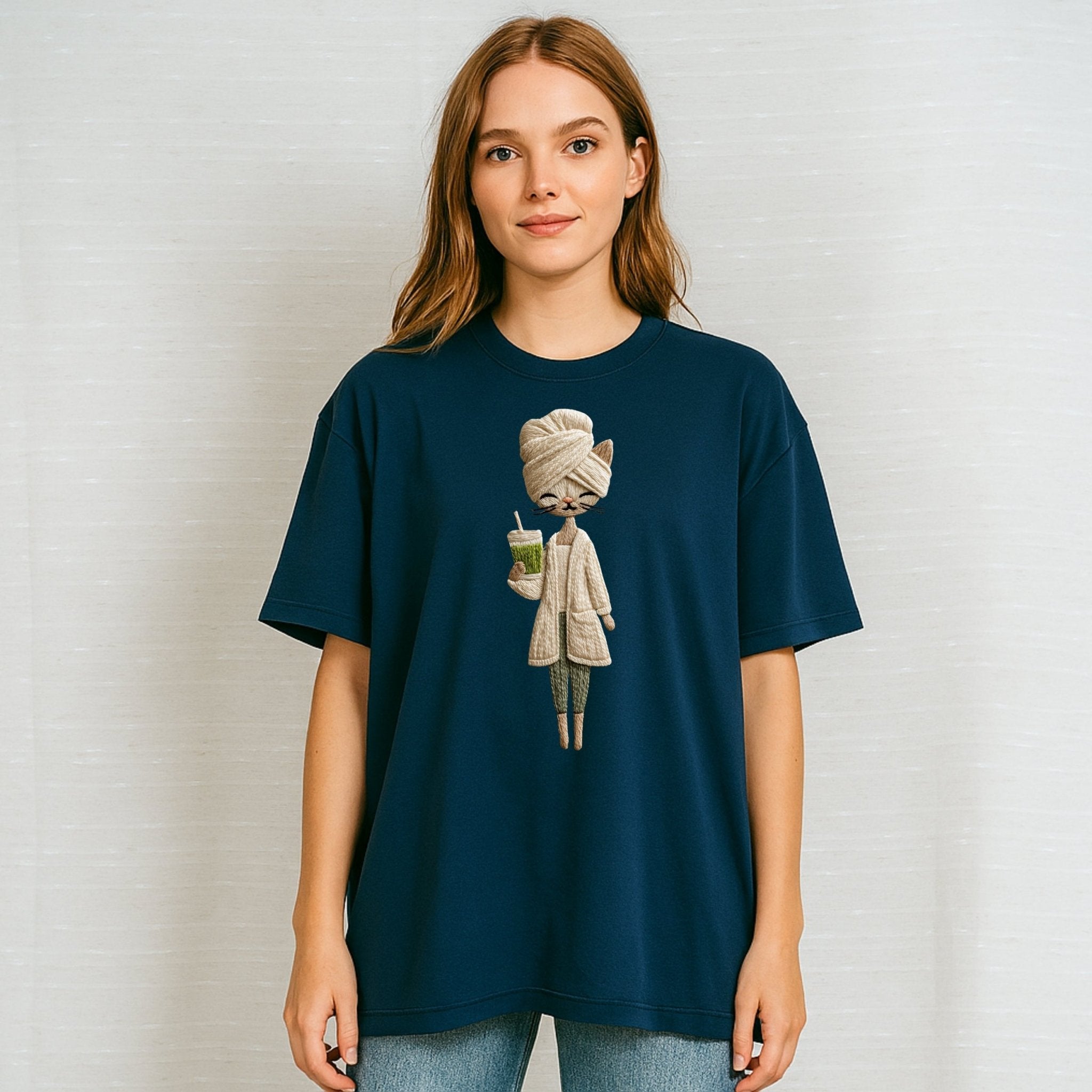 Self - Care Kitty Tee – Spa Retreat Collection - Craig Michael Design