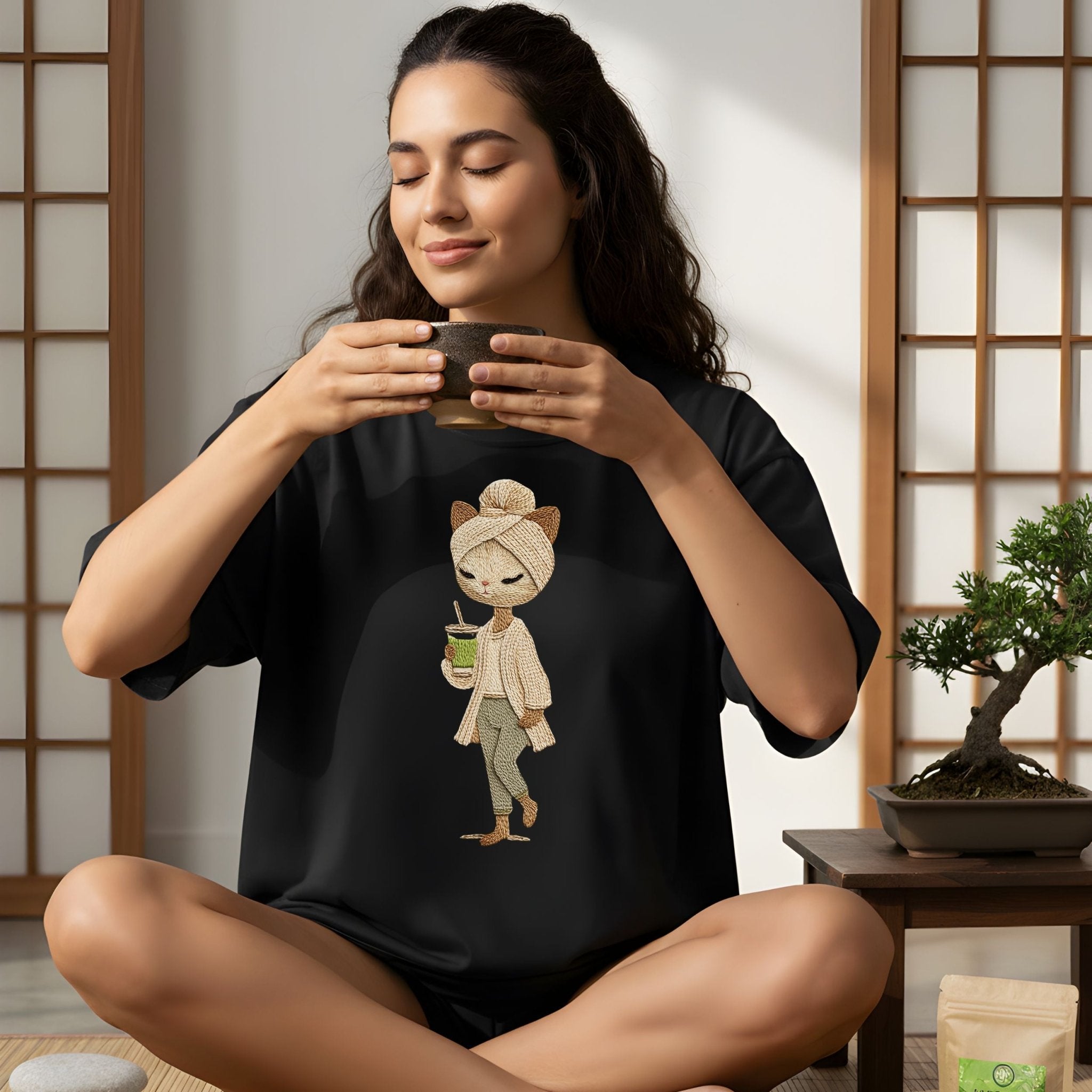 Self - Care Spa Kitty T-Shirt – Wellness Day Tee - Craig Michael Design