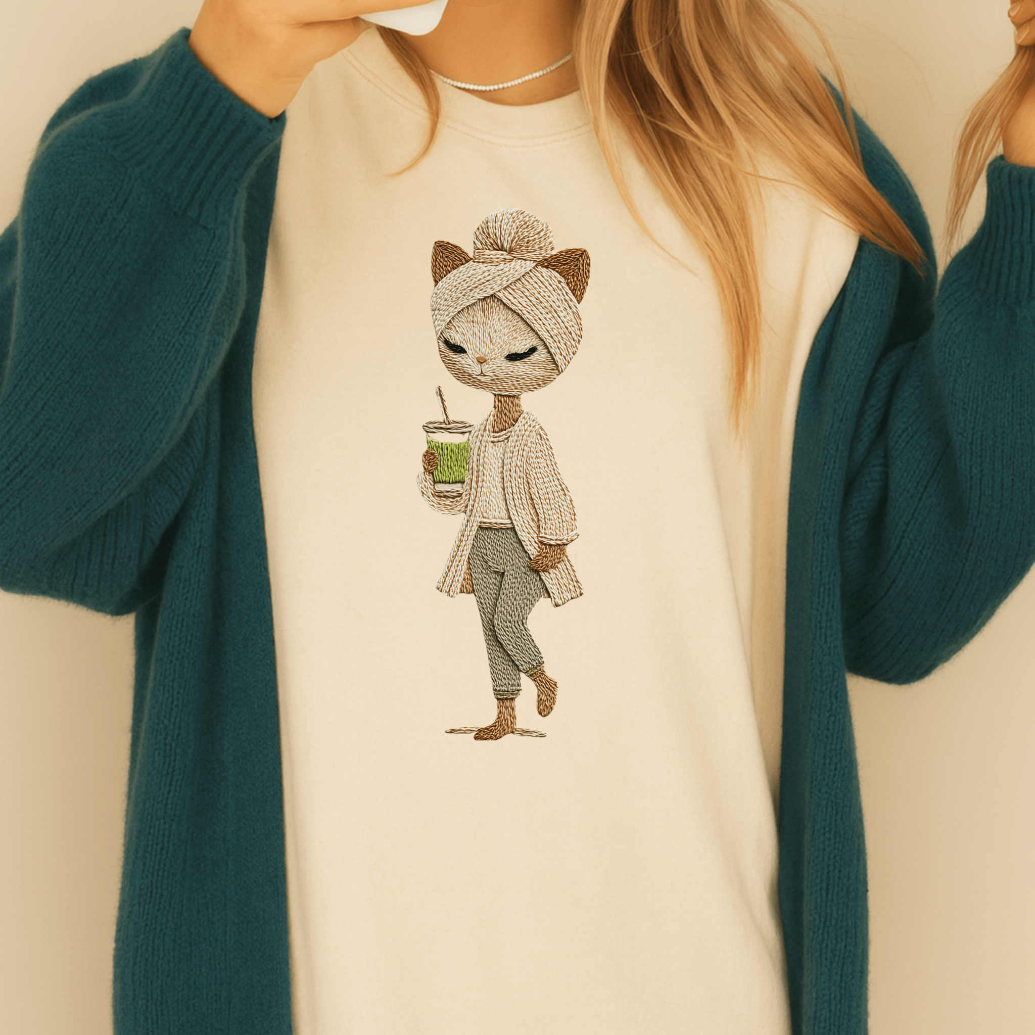 Self - Care Spa Kitty T-Shirt – Wellness Day Tee - Craig Michael Design