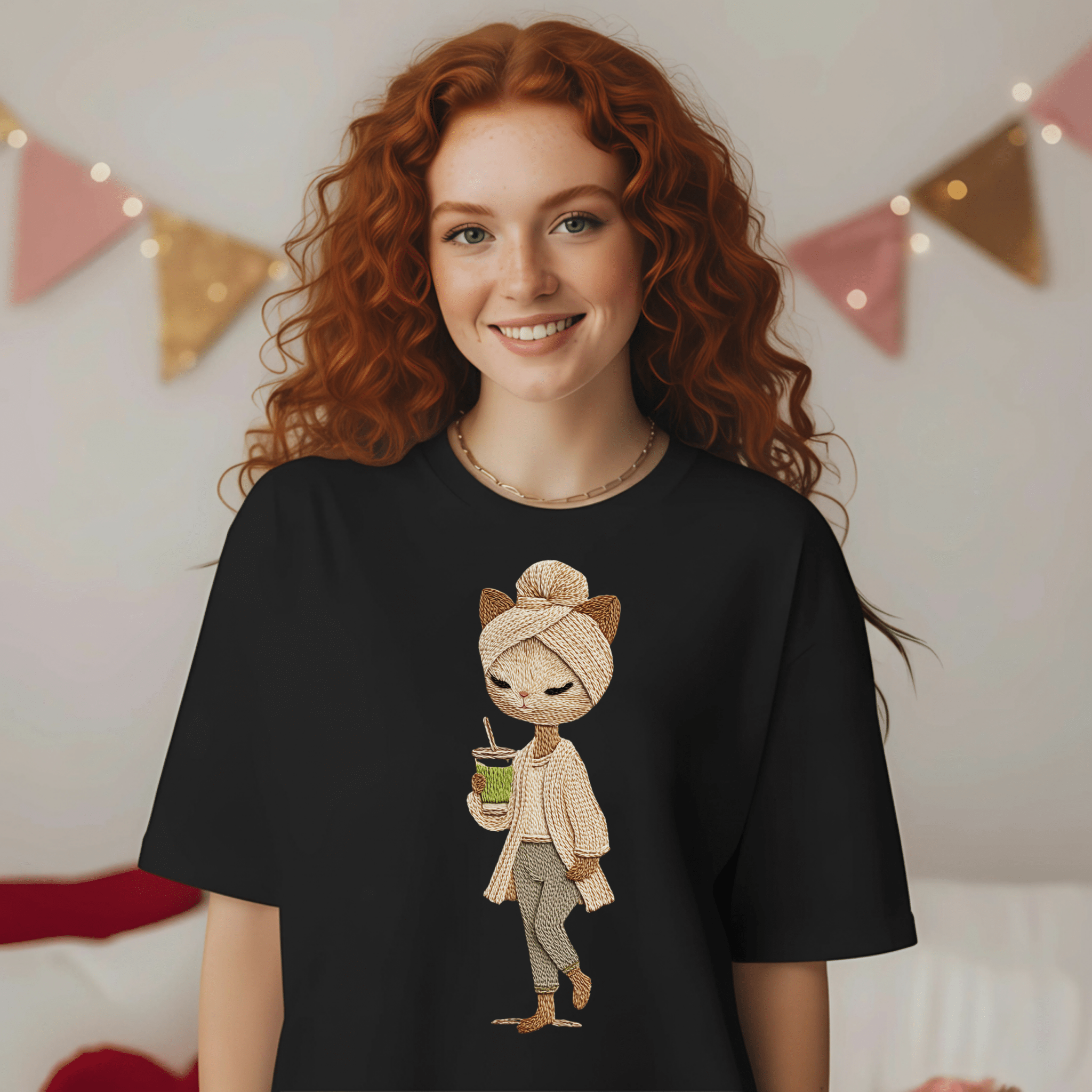 Self - Care Spa Kitty T-Shirt – Wellness Day Tee - Craig Michael Design
