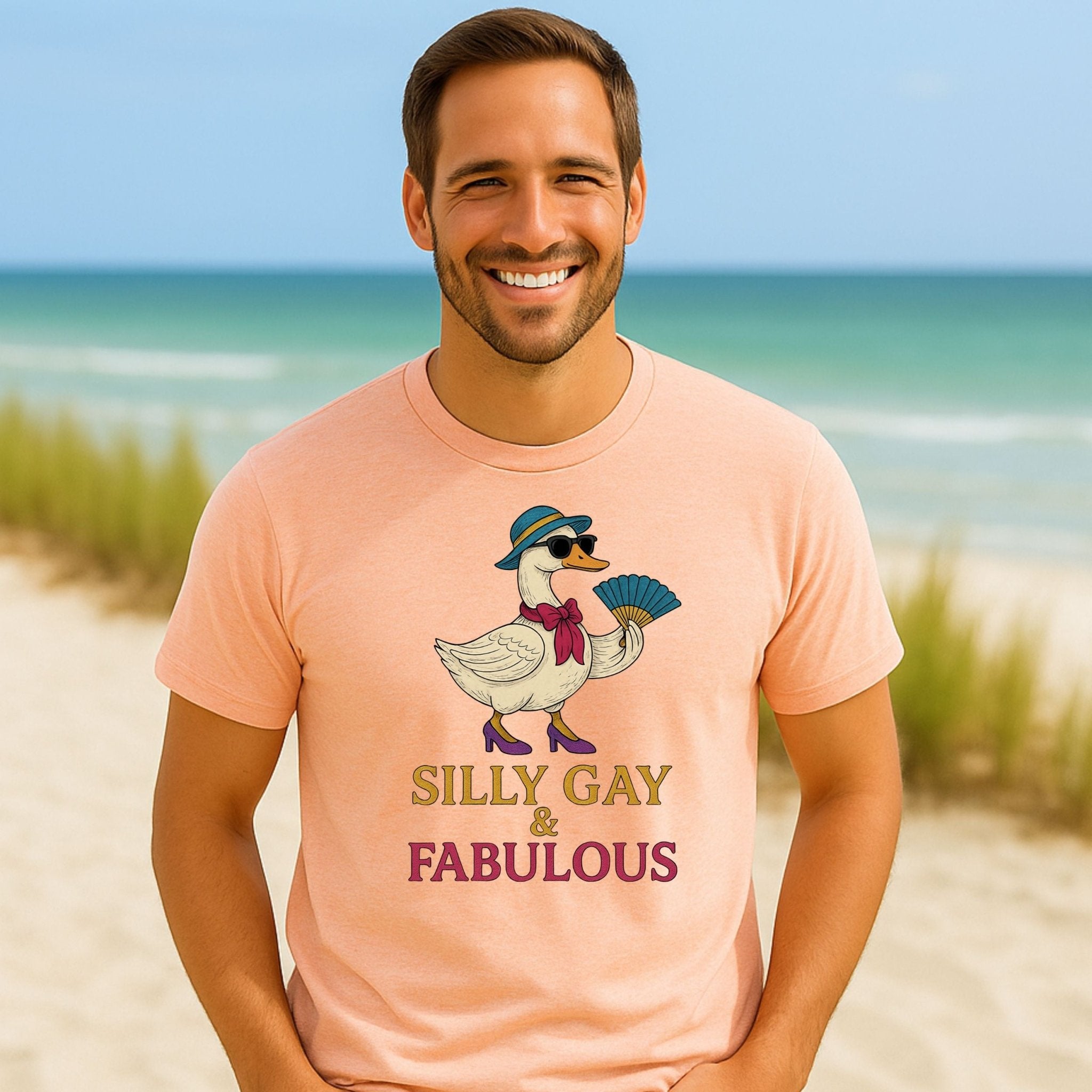 Silly Gay & Fabulous Shirt, Embroidered - Style, Funny LGBTQ Gift - Craig Michael Design