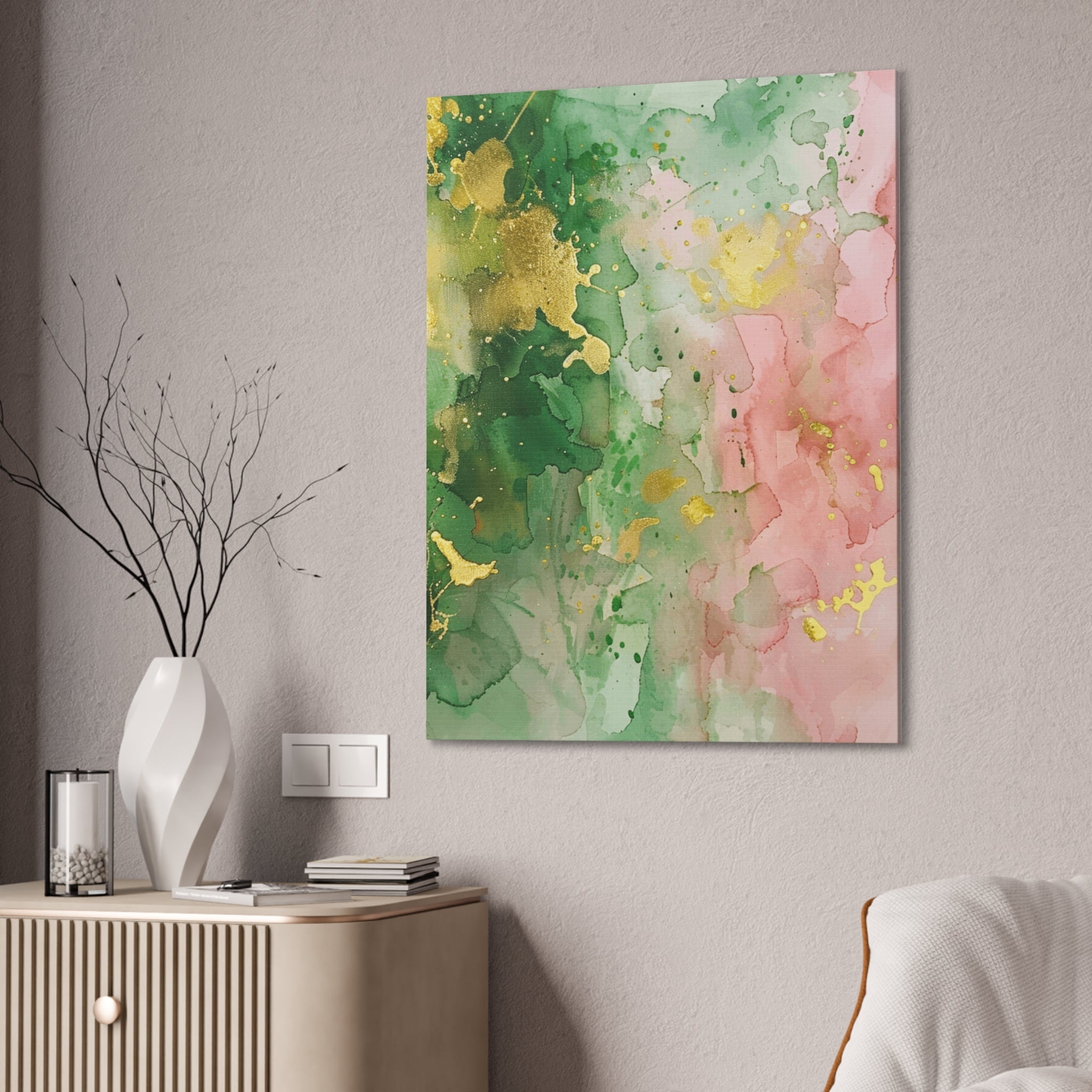 Soft Splendour Watercolour and Pastel Art Print, Home Art, Elegant Art, Minimalist Art, Office Decor, Art Gift, Nursery Art, Bedroom Art, Housewarming Gift - Craig Michael Design