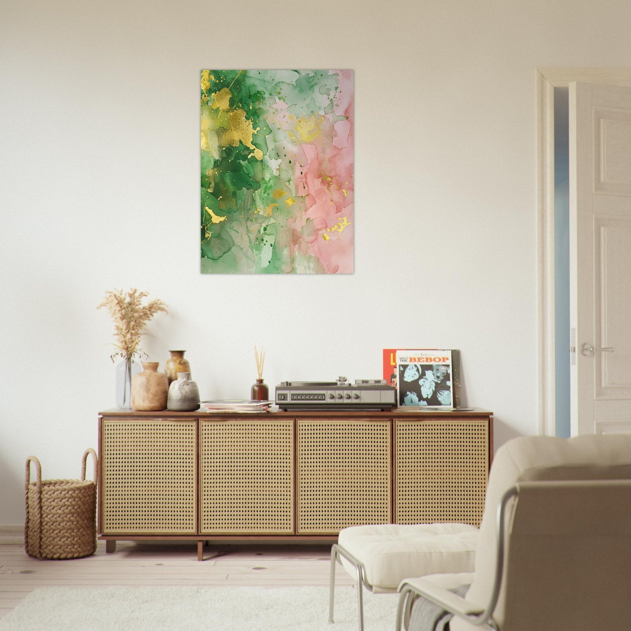 Soft Splendour Watercolour and Pastel Art Print, Home Art, Elegant Art, Minimalist Art, Office Decor, Art Gift, Nursery Art, Bedroom Art, Housewarming Gift - Craig Michael Design