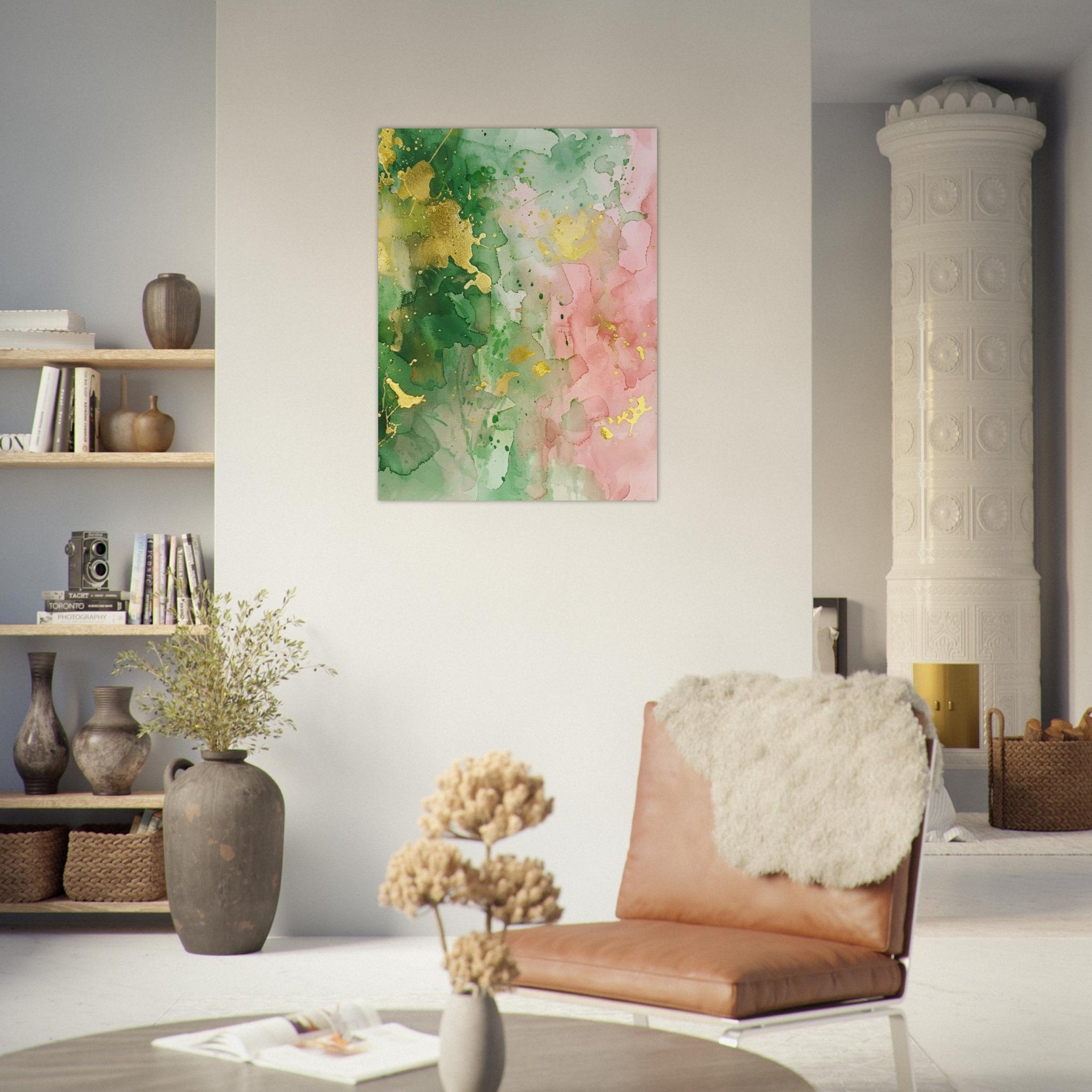 Soft Splendour Watercolour and Pastel Art Print, Home Art, Elegant Art, Minimalist Art, Office Decor, Art Gift, Nursery Art, Bedroom Art, Housewarming Gift - Craig Michael Design