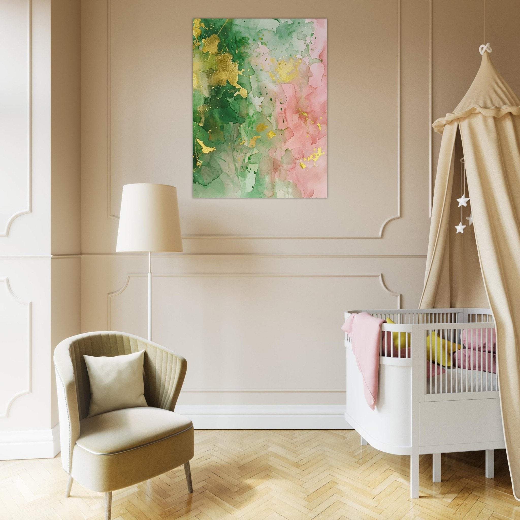 Soft Splendour Watercolour and Pastel Art Print, Home Art, Elegant Art, Minimalist Art, Office Decor, Art Gift, Nursery Art, Bedroom Art, Housewarming Gift - Craig Michael Design